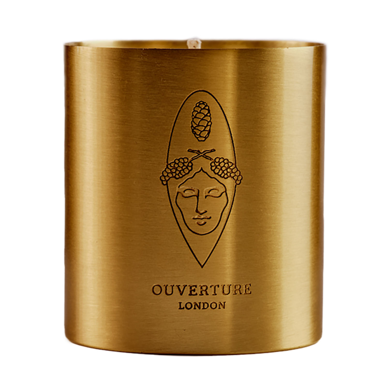 Ouverture London Gold / Neutrals Evoking Côtes De Provence Candle In Gold