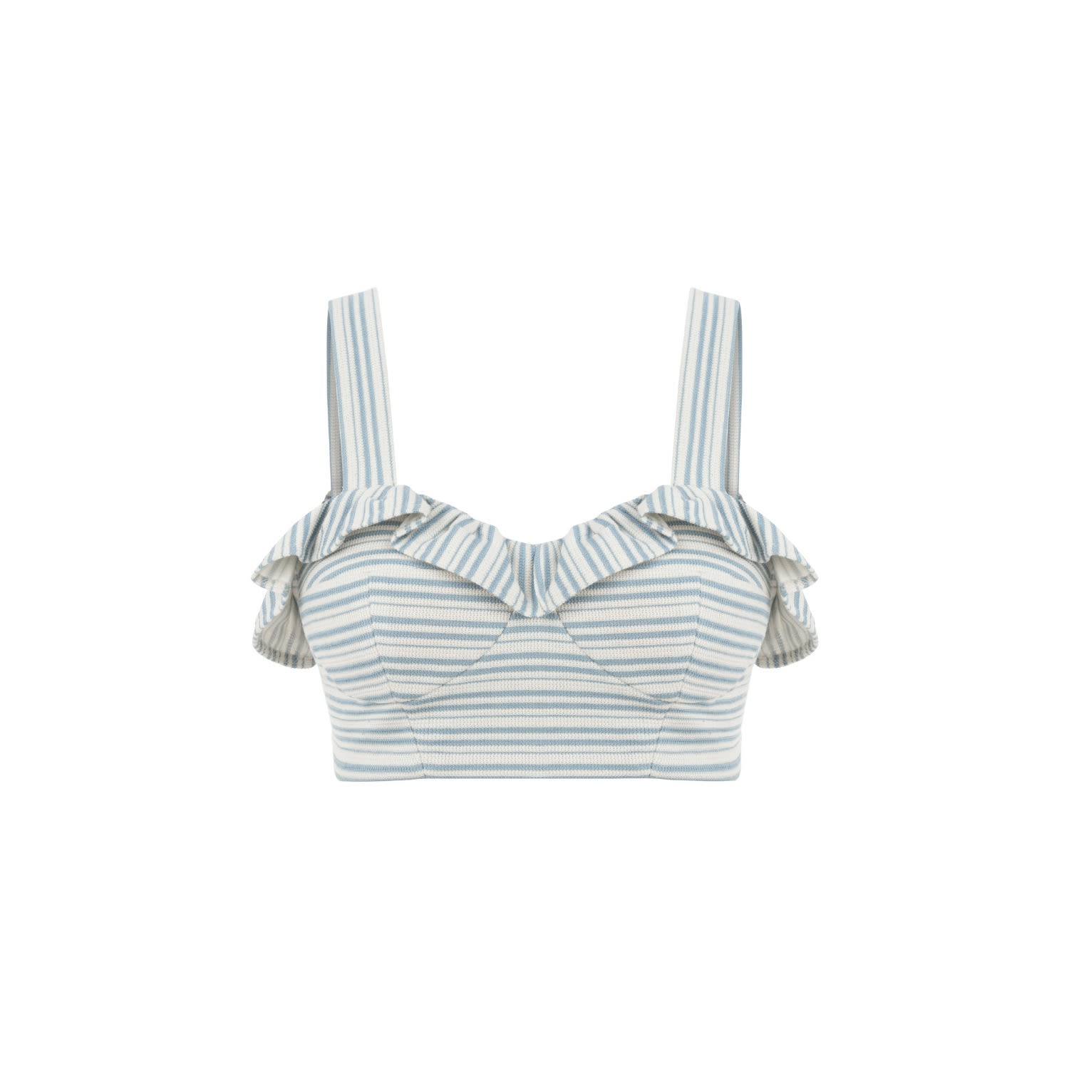 Feel The Lotus Women's Milos Knitted Cropped Bustier