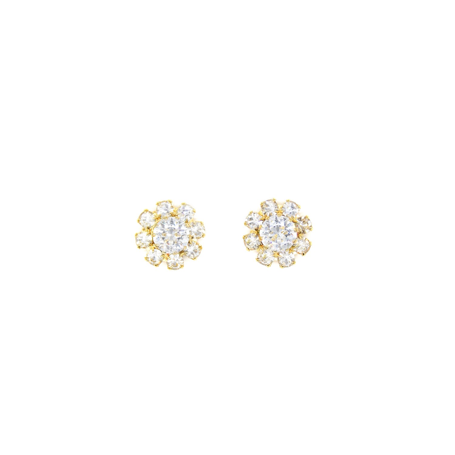 Rosaspina Firenze Women's Florentine Garden Gold Stud Earrings In Gold