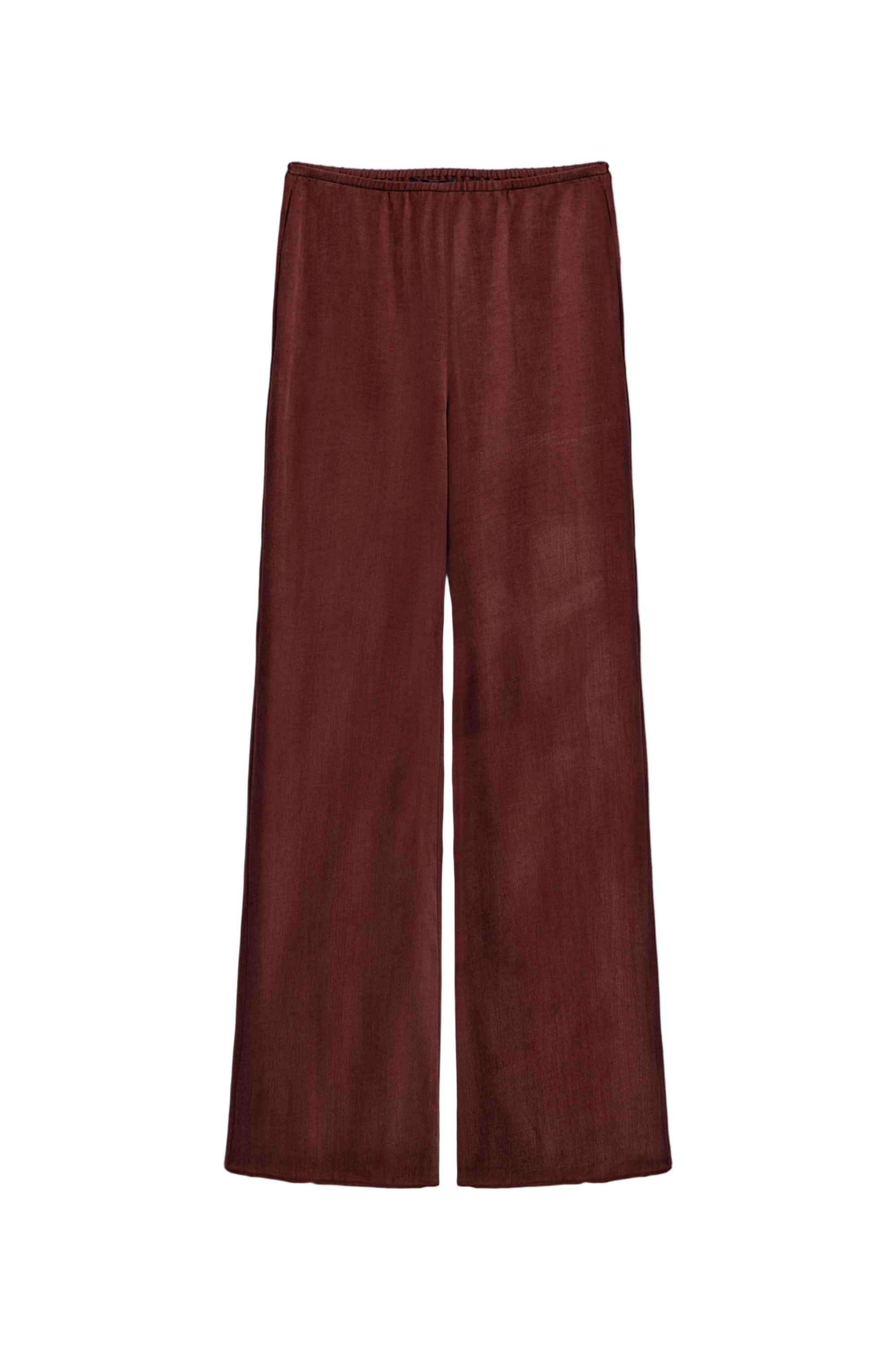 Nocturne Fluid Tailored Wide-leg Pants In Red