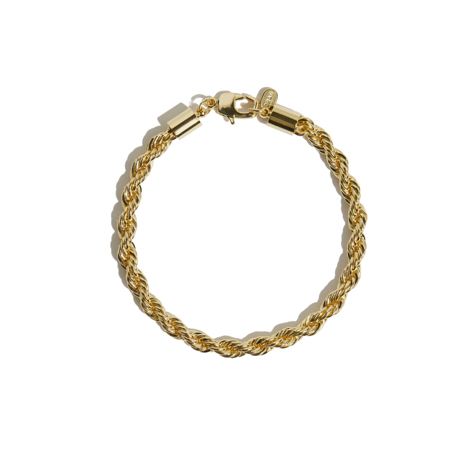 Drae Collection Women's Thick Rope Anklet Gold