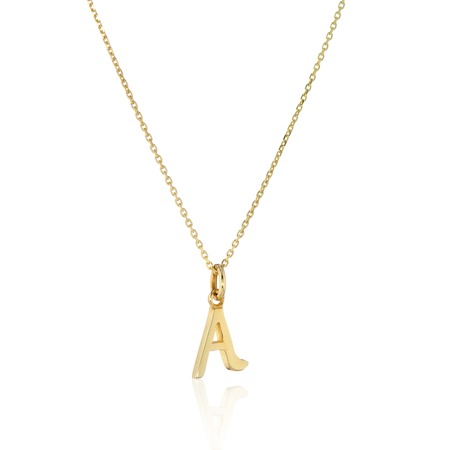 Auree Jewellery Women's Audley Gold Vermeil Alphabet Pendant