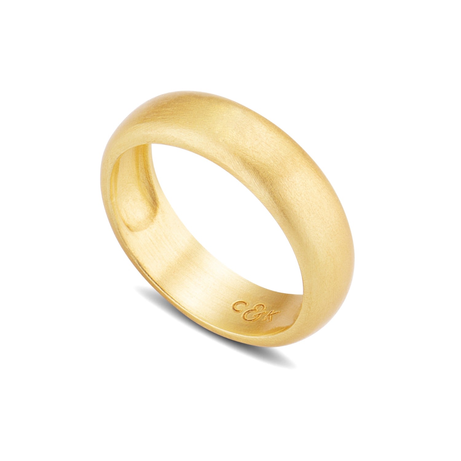 Coco & Kinney Men's Sam Ring In Gold In Gold