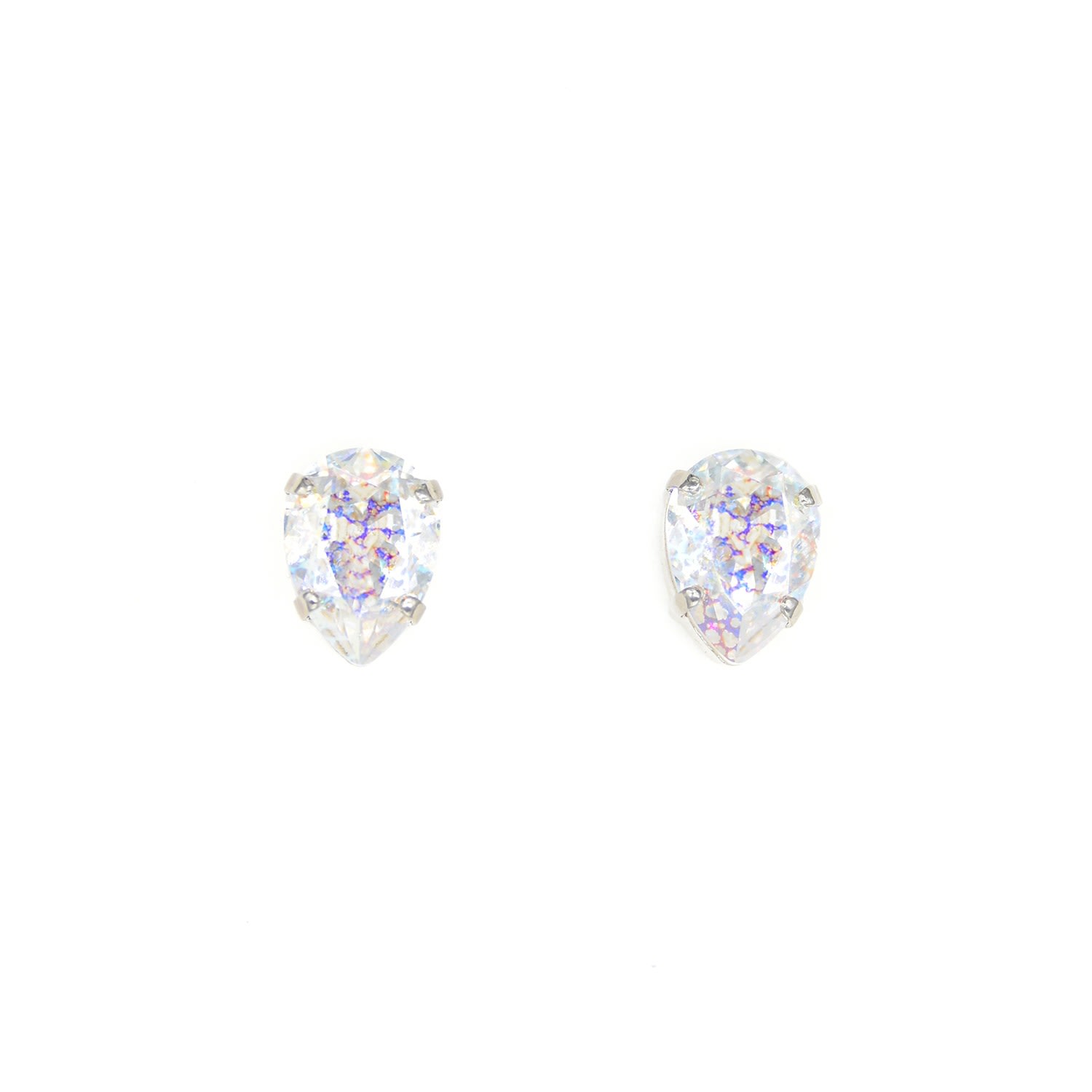 Rosaspina Firenze Women's Drop Stud Earrings In White Patina In White