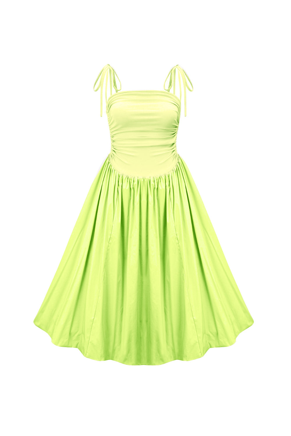 Amy Lynn Women's Alexa Lime Green Puffball Dress In Yellow