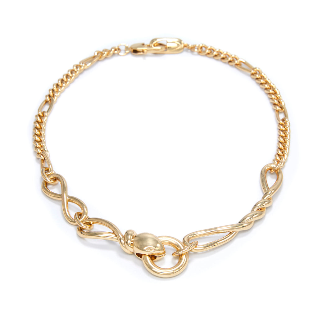 Women’s Symbols Serpent Necklace - Gold Capsule Eleven