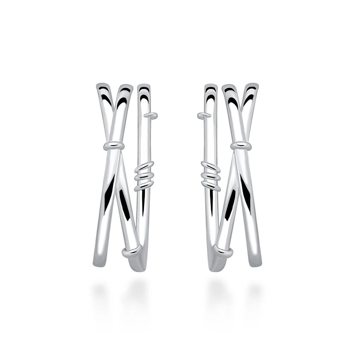 Tiron Women's Nyxara Silva Silver Earing