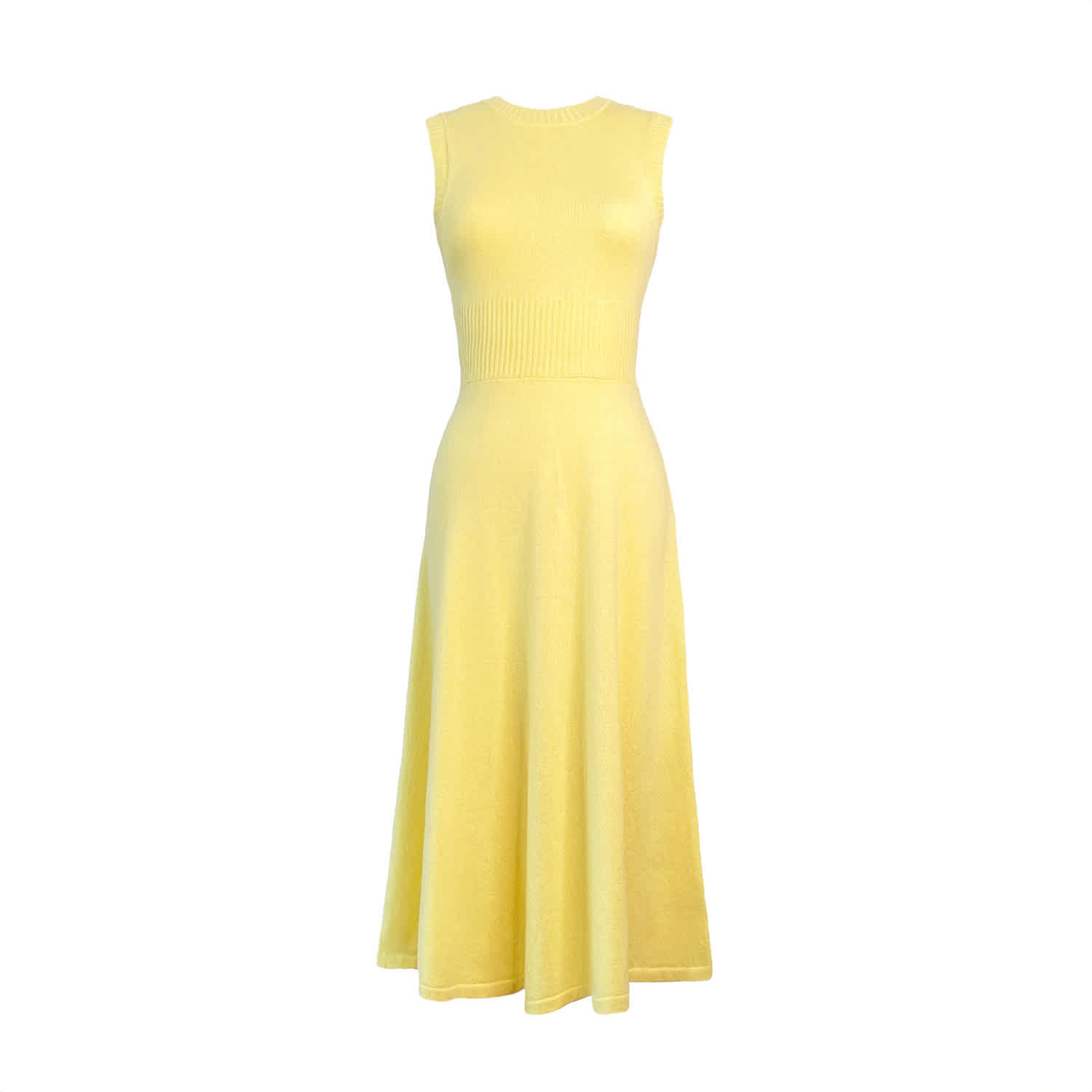 honeysuckle bridesmaid dresses Misha Carrington Bonded Crepe Midi Dress - Honeysuckle