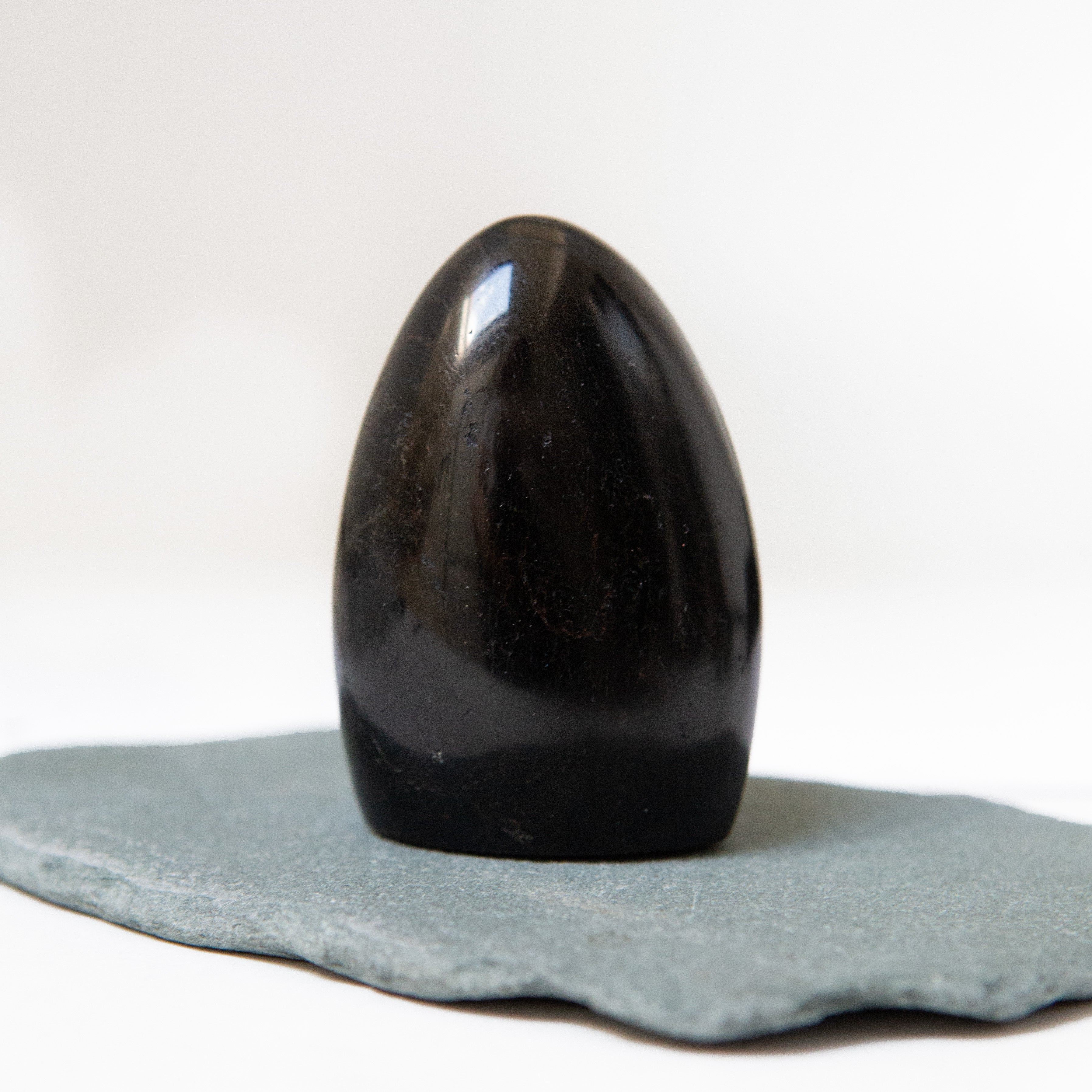 Mirabelle Jewellery Black Tourmaline Dome Shaped From Madagascar