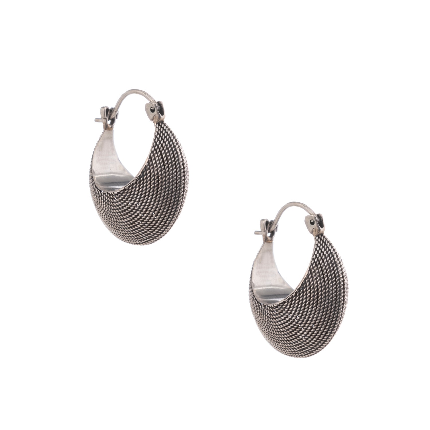 Women’s Silver Filigree Crescents- Small Seyahan