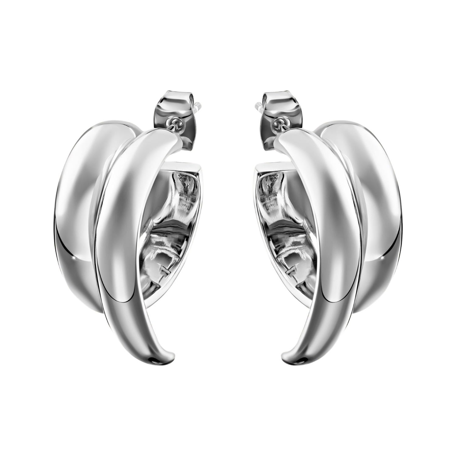Tami&tami Women's Ten Sixty Four Studios Quiet Silver Hoop