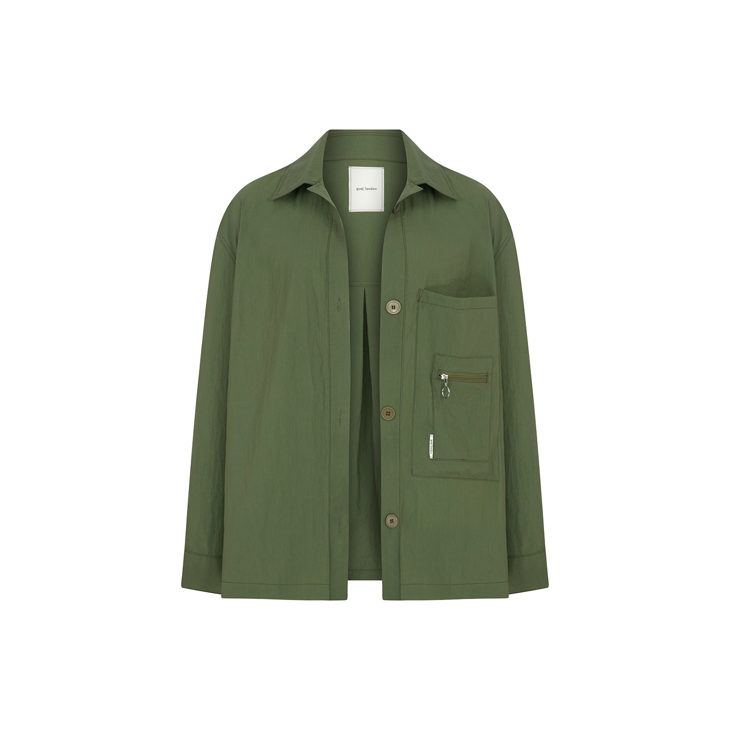 Guaj London Green Olsen Shirt Women In Green