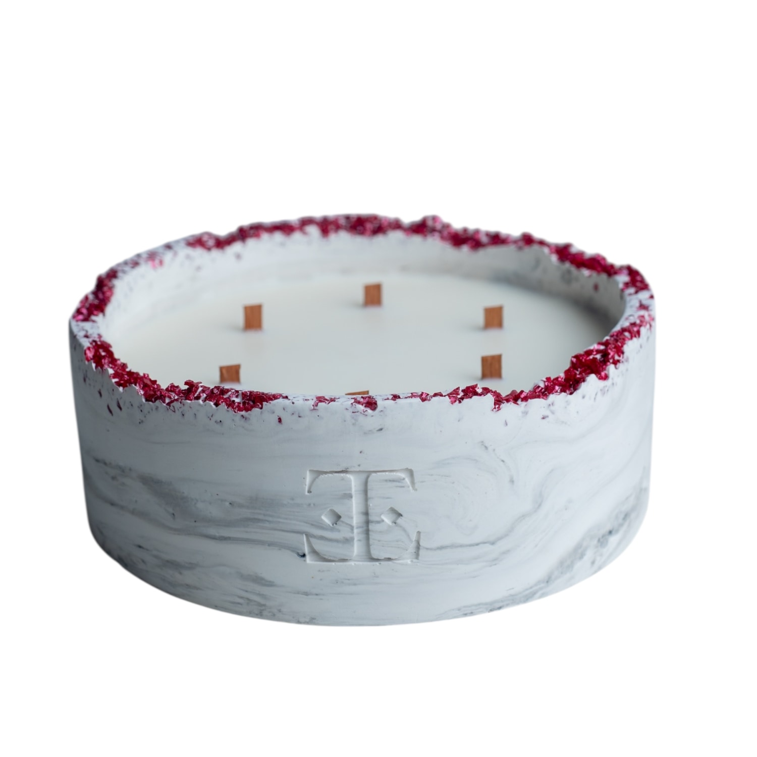 Esti Living Luna Collection - Simply Red Candle In Red