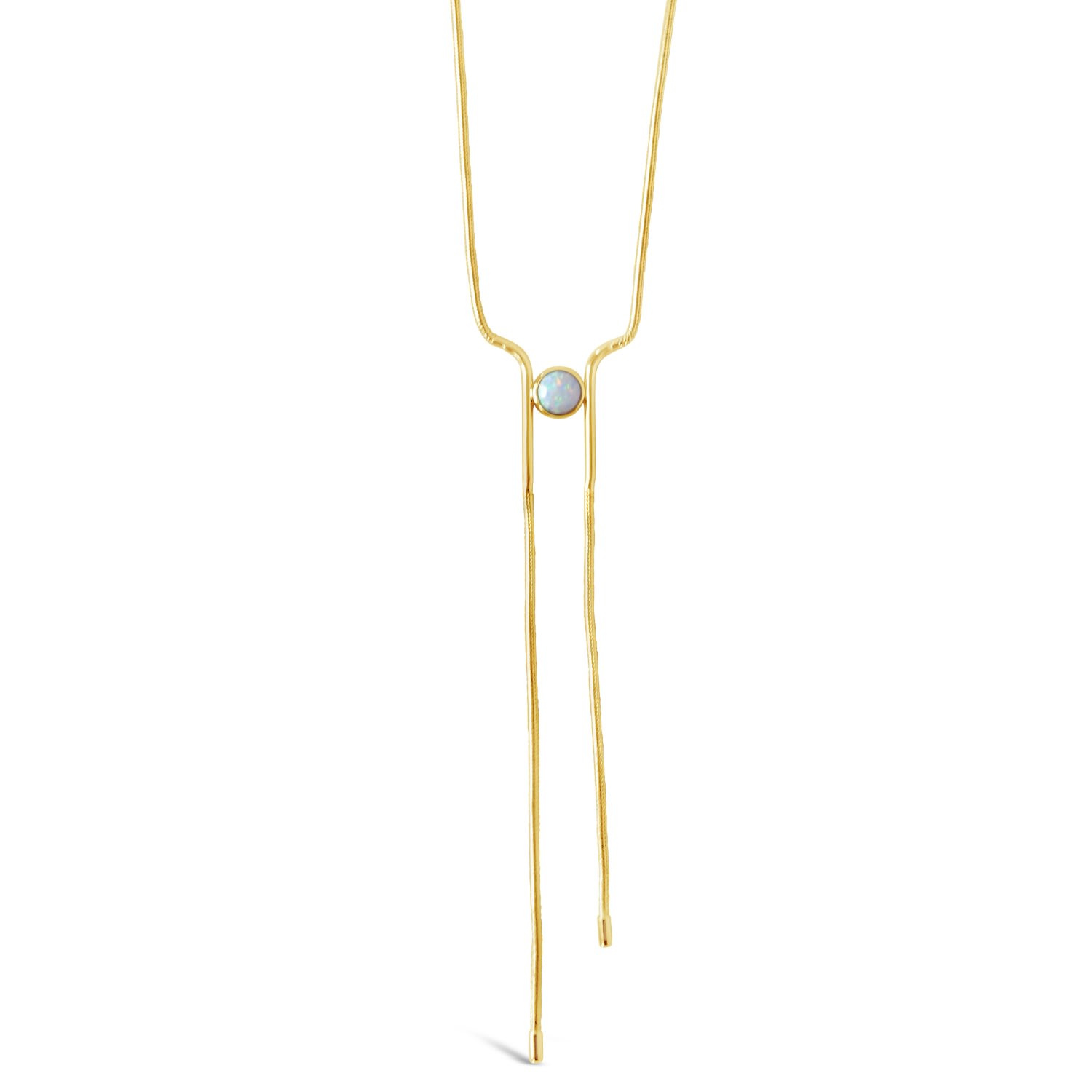 Women’s Ocean Drive Bolo In Gold Opal Glamrocks Jewelry