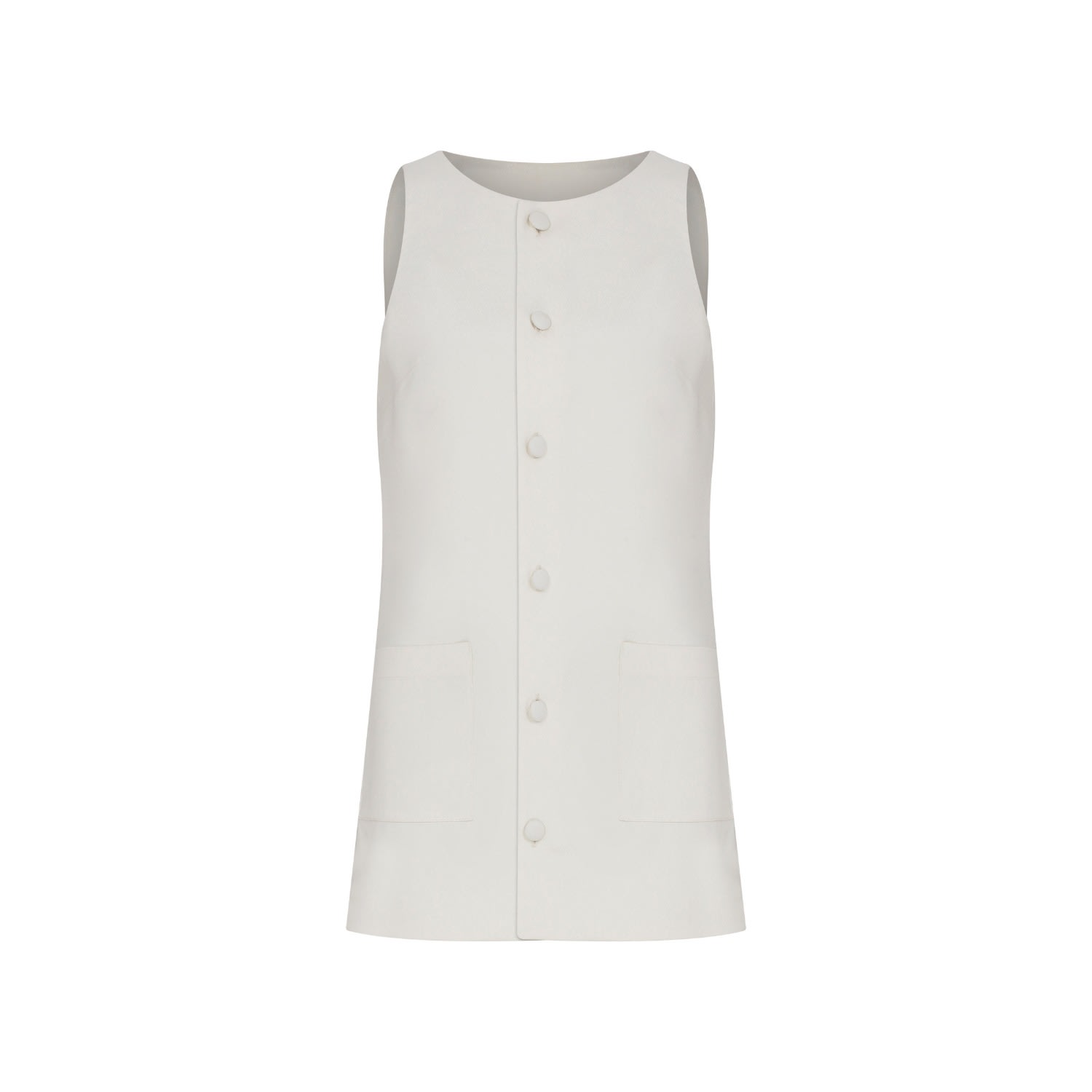 Nazli Ceren Odette Crepe Mini Dress In Vanilla Ice In White
