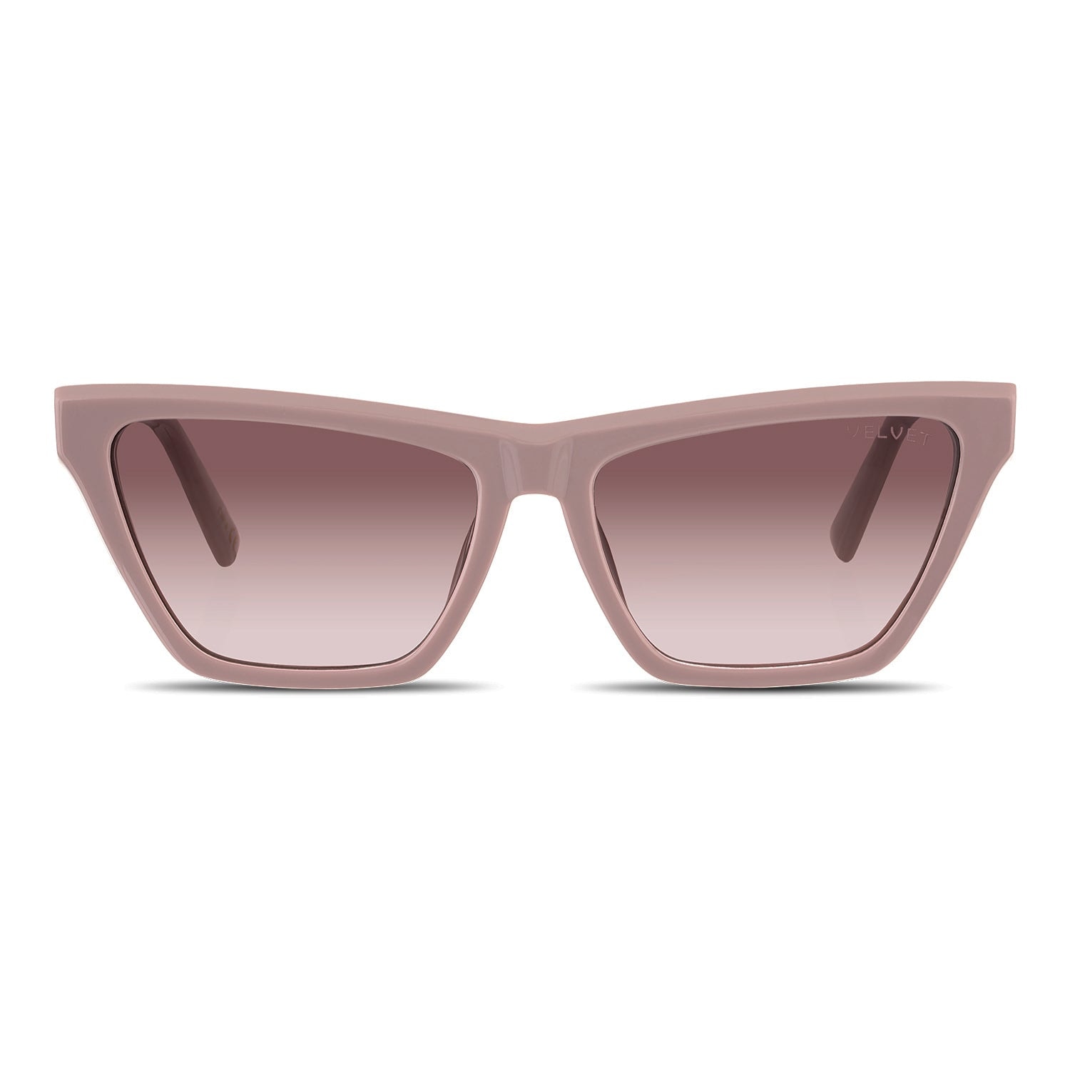 Velvet Eyewear Women's Pink / Purple  Cat Eye Sunglass Style - Helen In Lavender