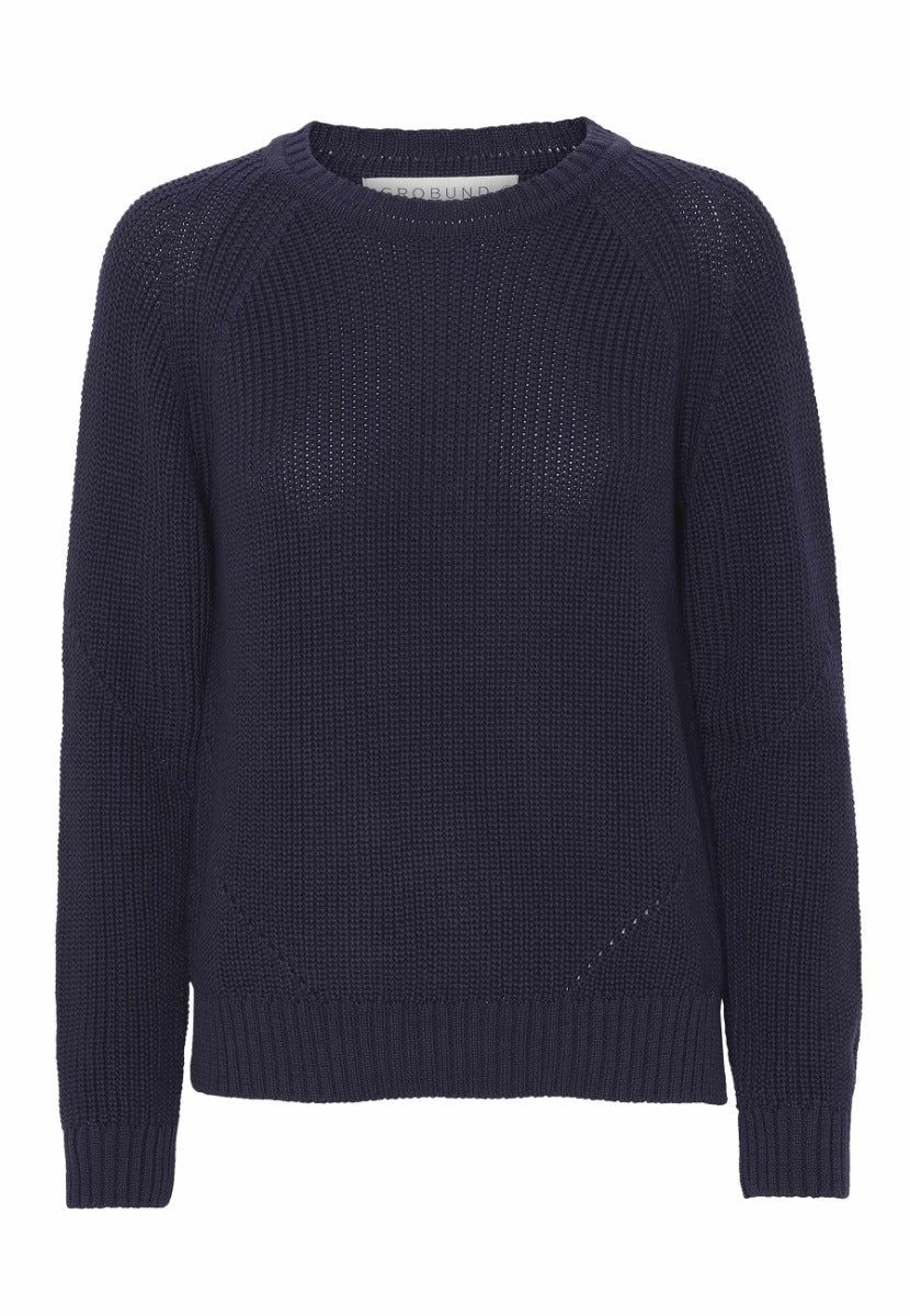 Grobund Women's  Sally Knit - The One In Dark Blue In Blue
