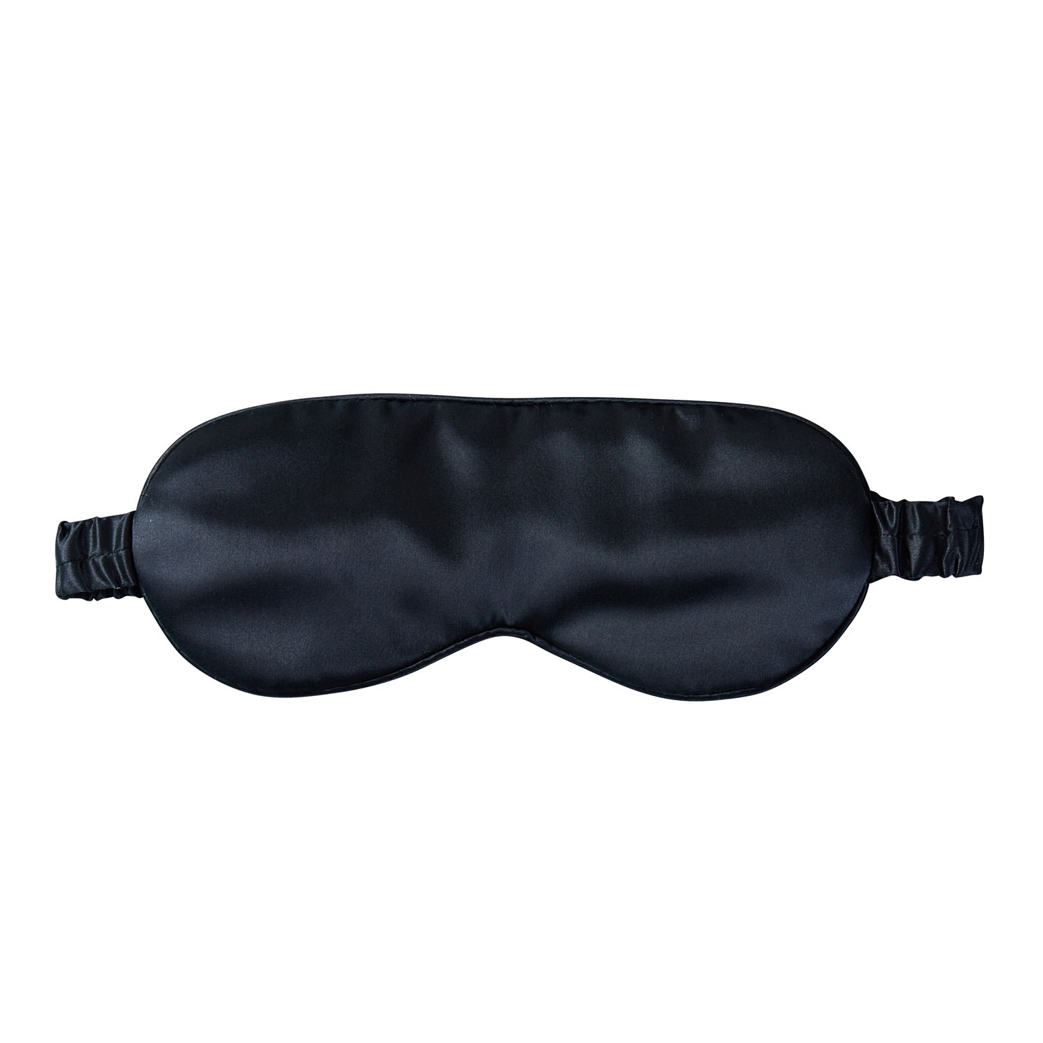 Pure Mulberry Silk Eye Mask Set Of Two In Black | One Size | Soft Strokes Silk