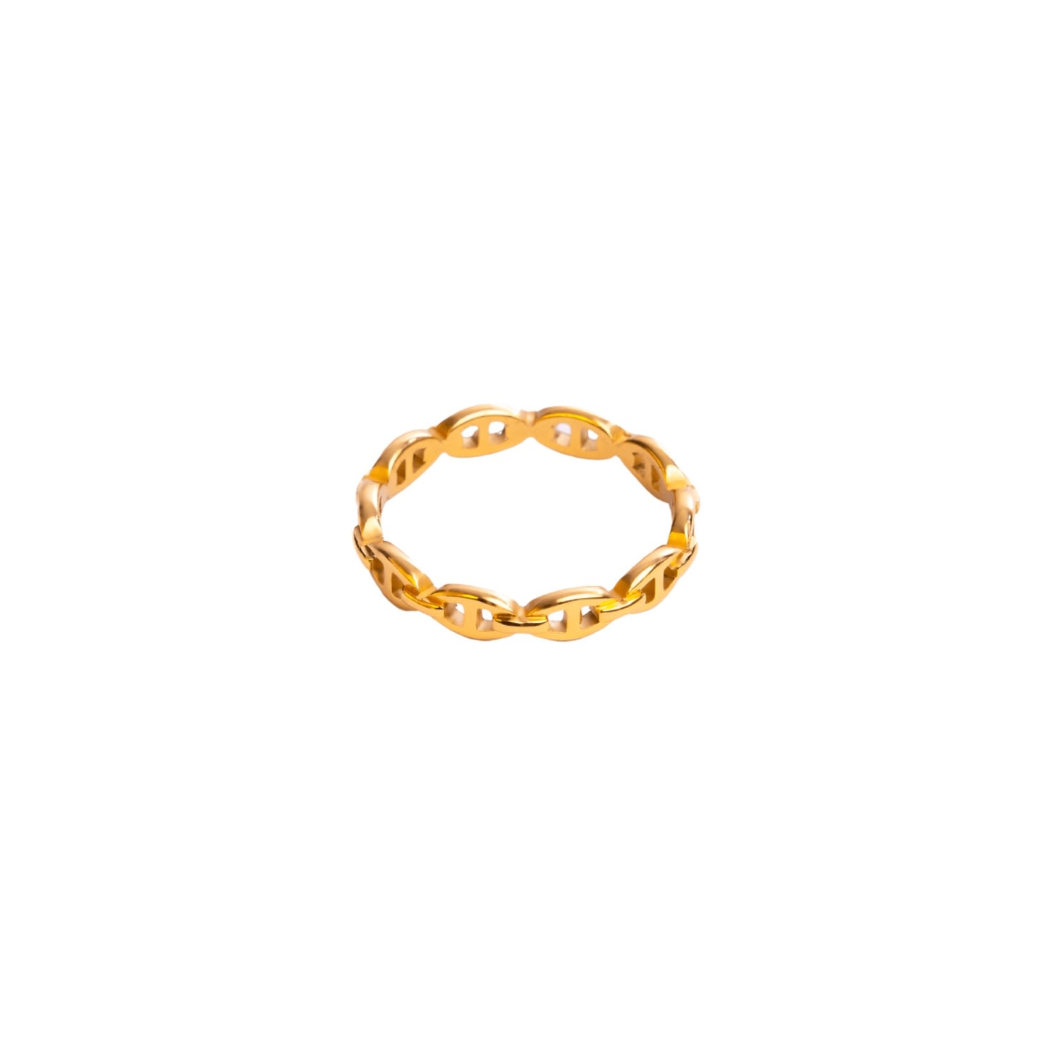 Tseatjewelry Women's Gold Amour's Ring