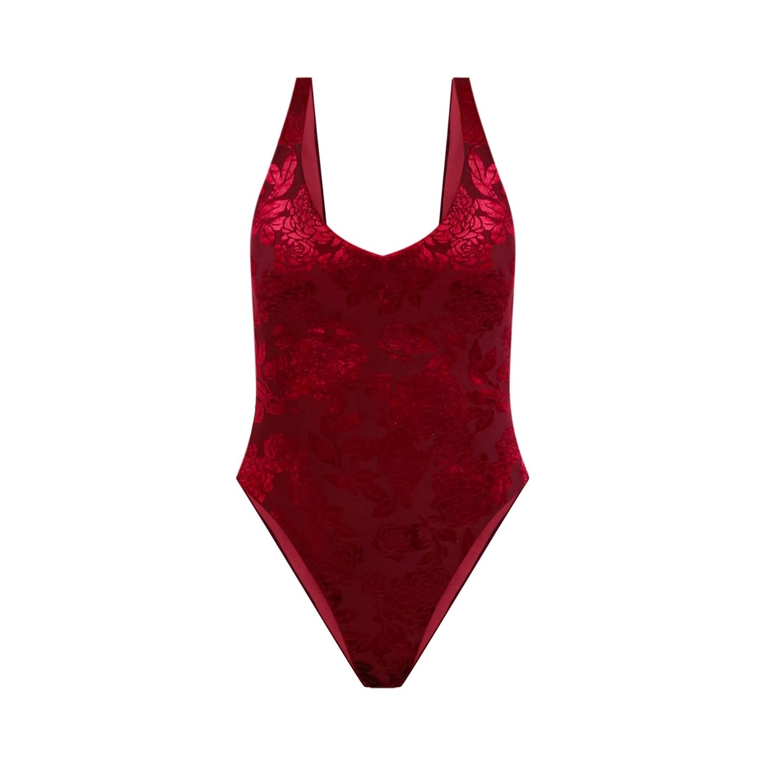 Belletage Swimwear Women's Red The Corset One-piece In Red