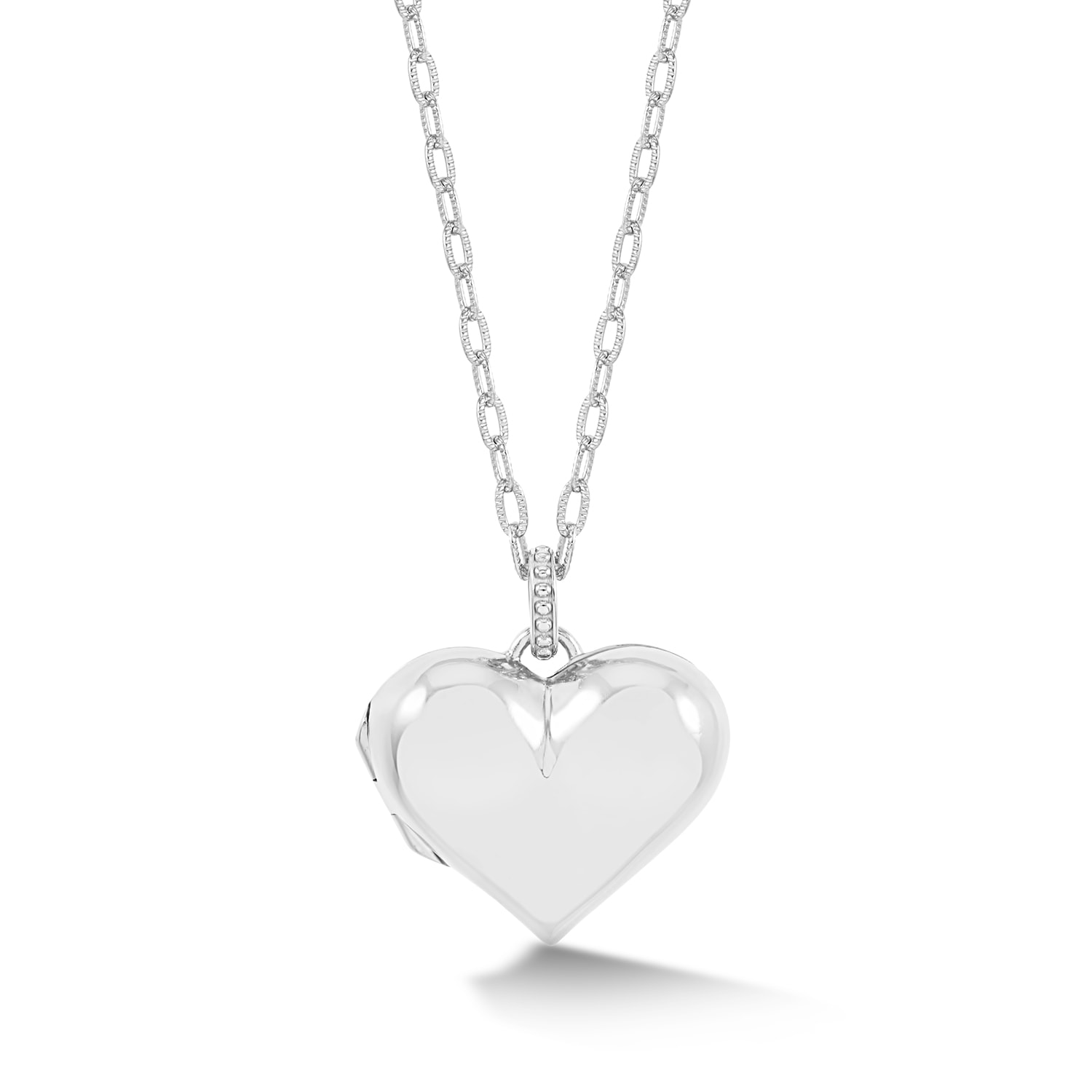 Dower & Hall Women's Treasured Heart Locket Silver In Metallic