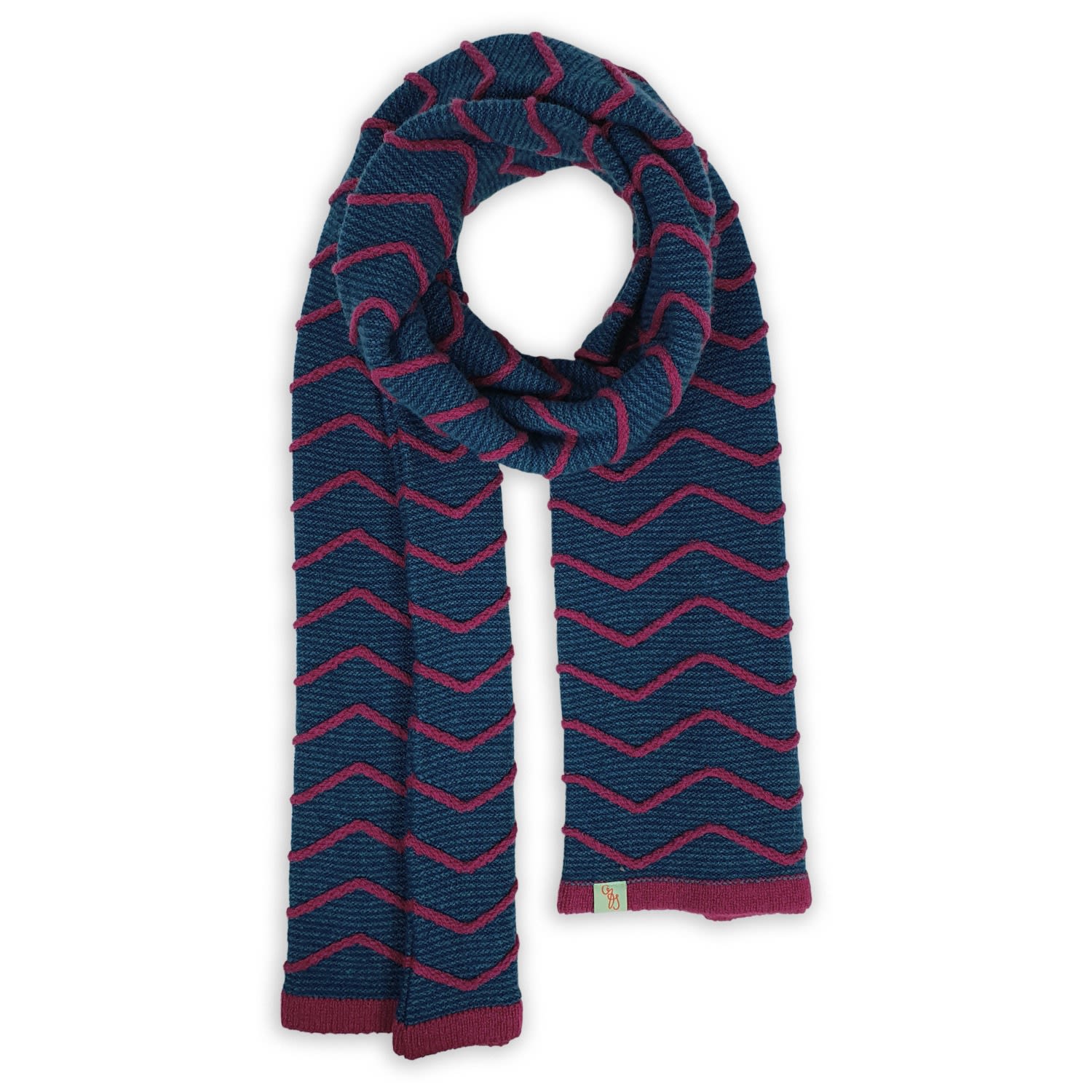 Otto & Spike Women's Scarves - Boogie - Blue In Blue