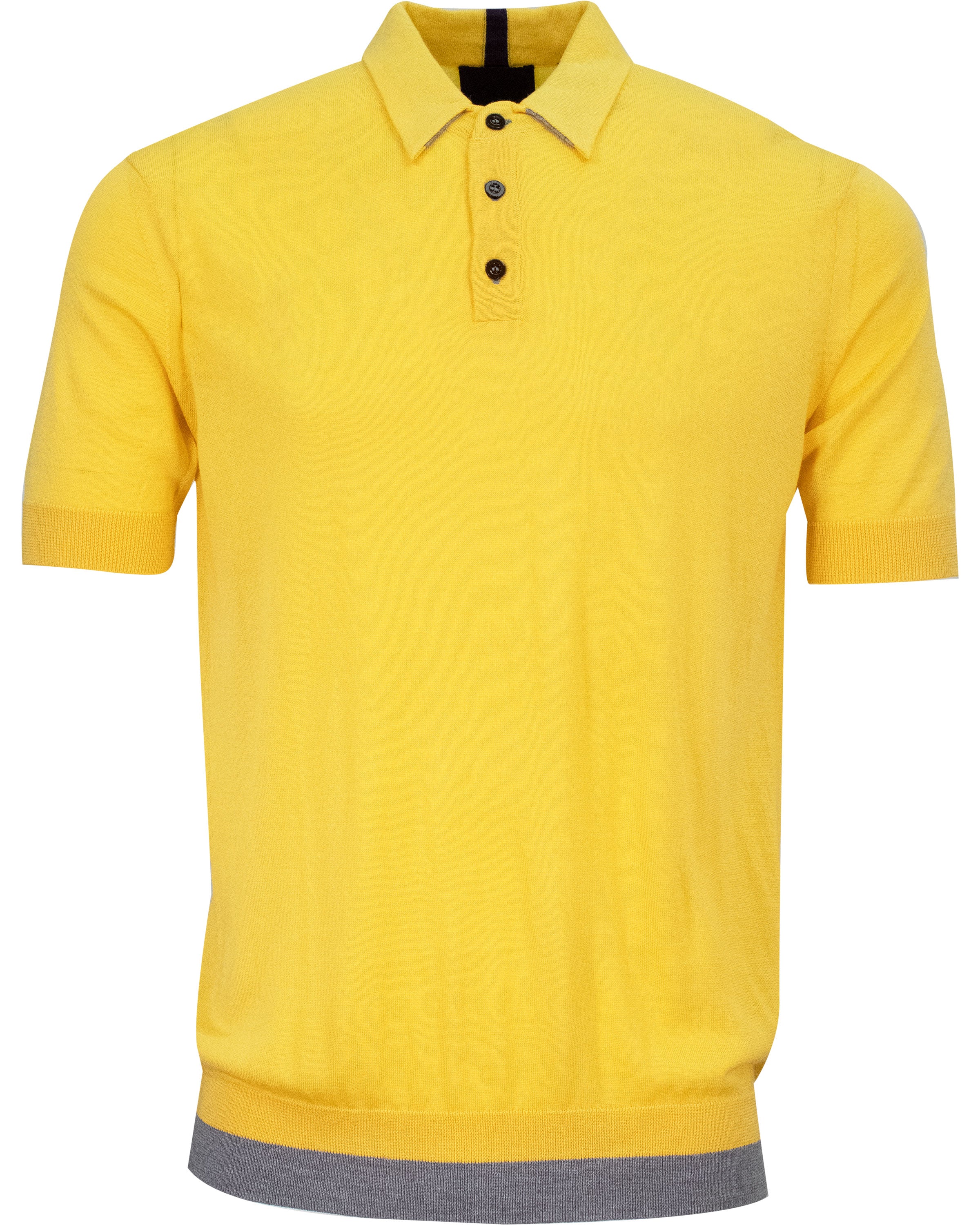 Men’s Yellow / Orange Pilgrim Polo Shirt - Sunshine Extra Large Lords of Harlech