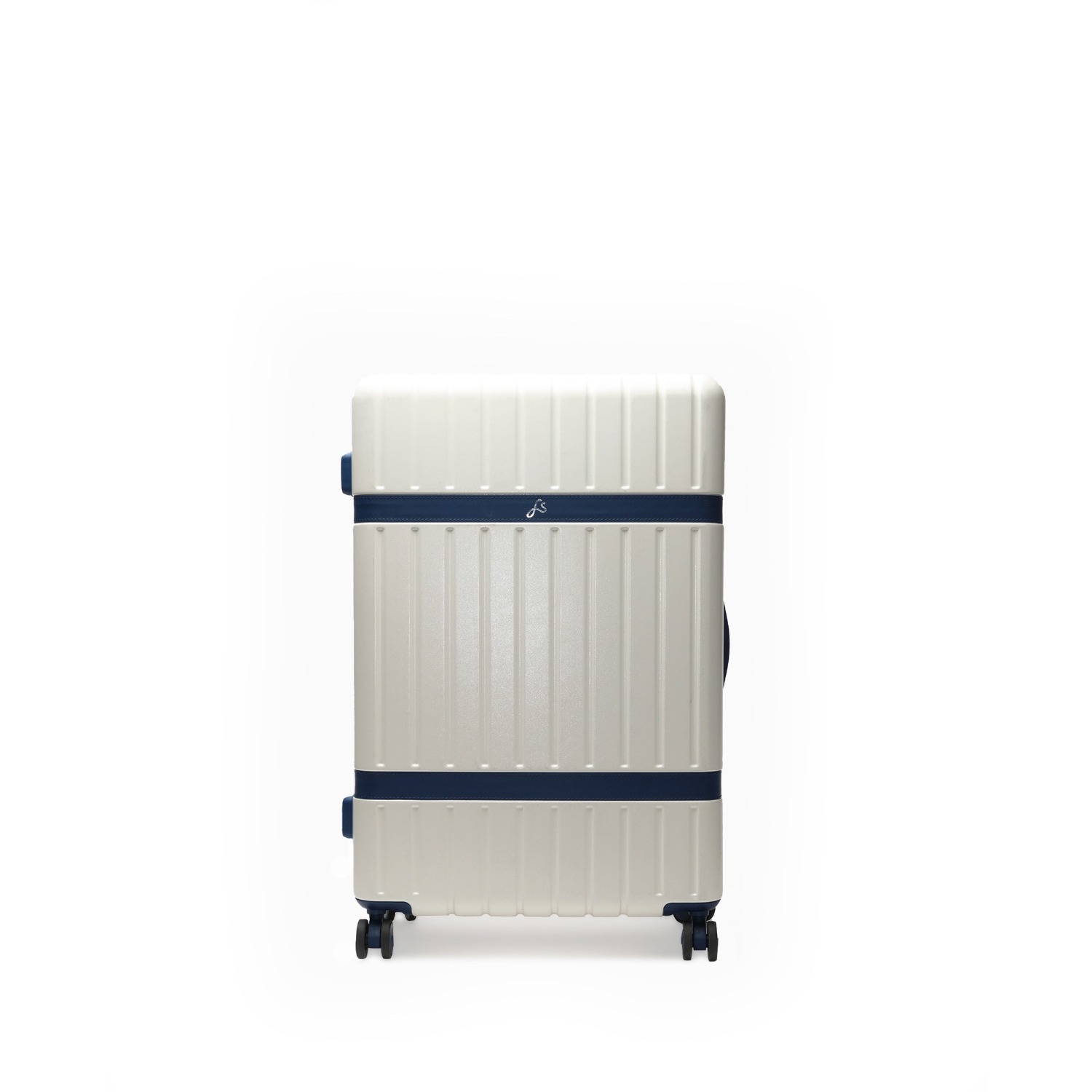 Fenella Smith White Cream Nova Large Suitcase In White