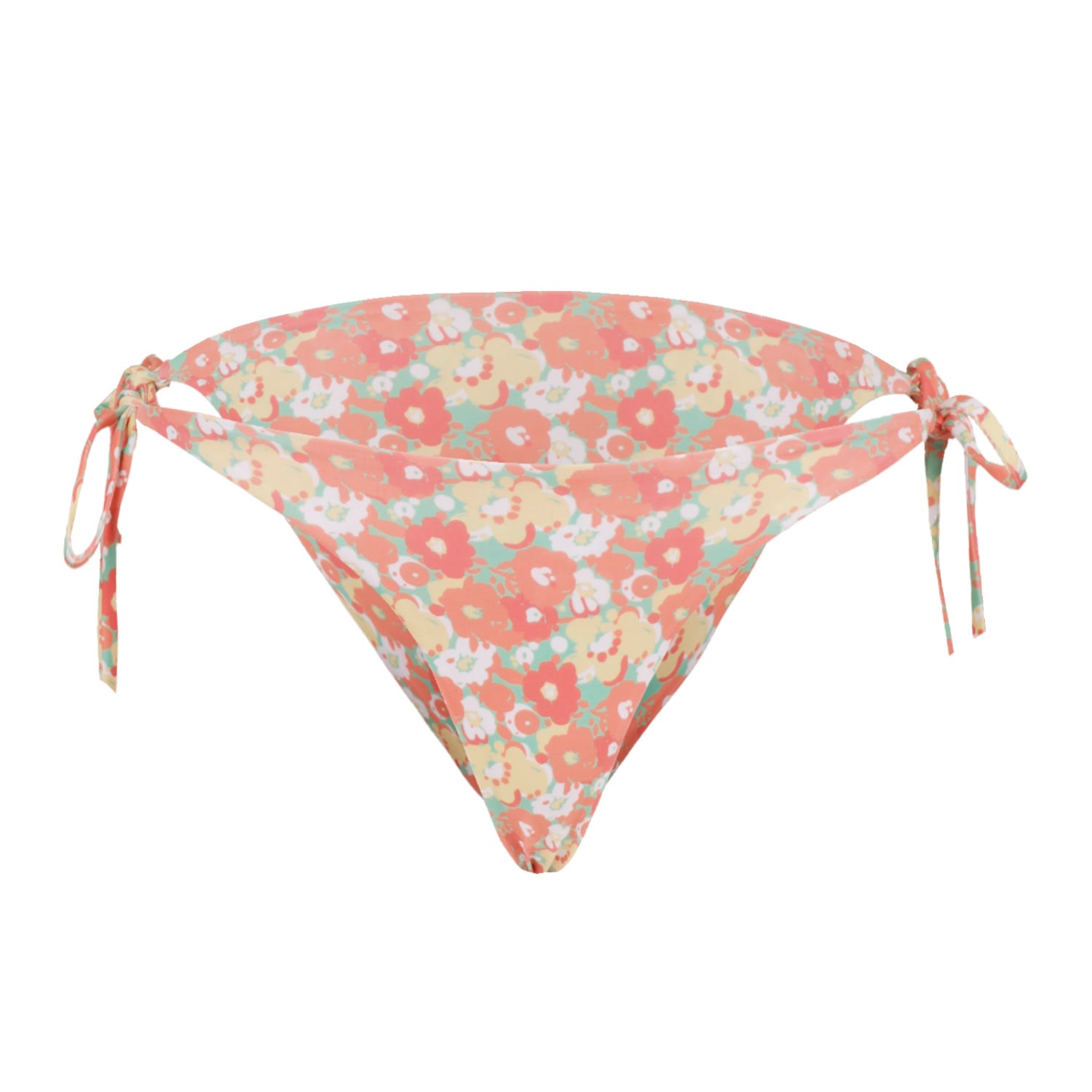 Morrato Bali Women's Blue Claudia Bikini Bottom Hibicus Fern