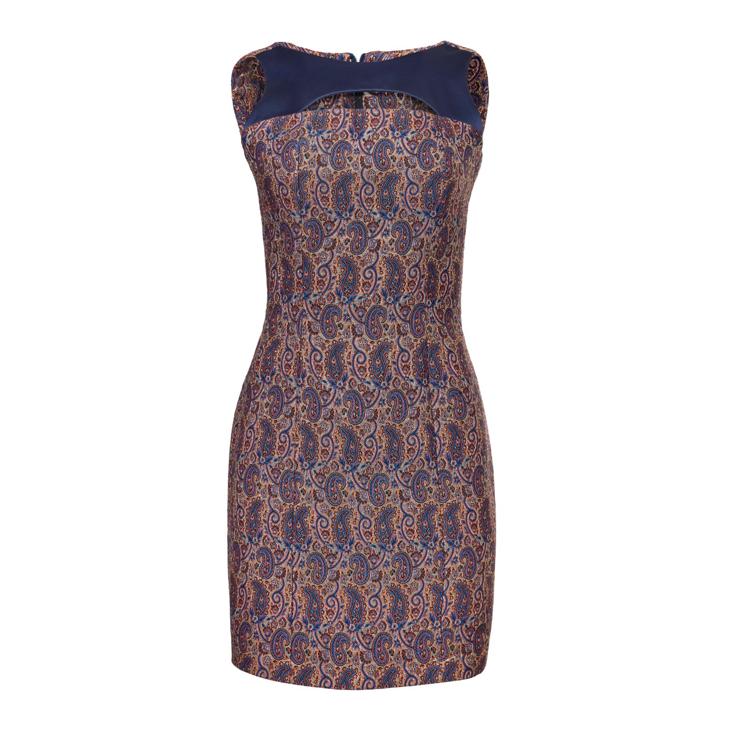 Sara Mirza Women's Blue Roita Navy Cocktail Mini Dress In Blue