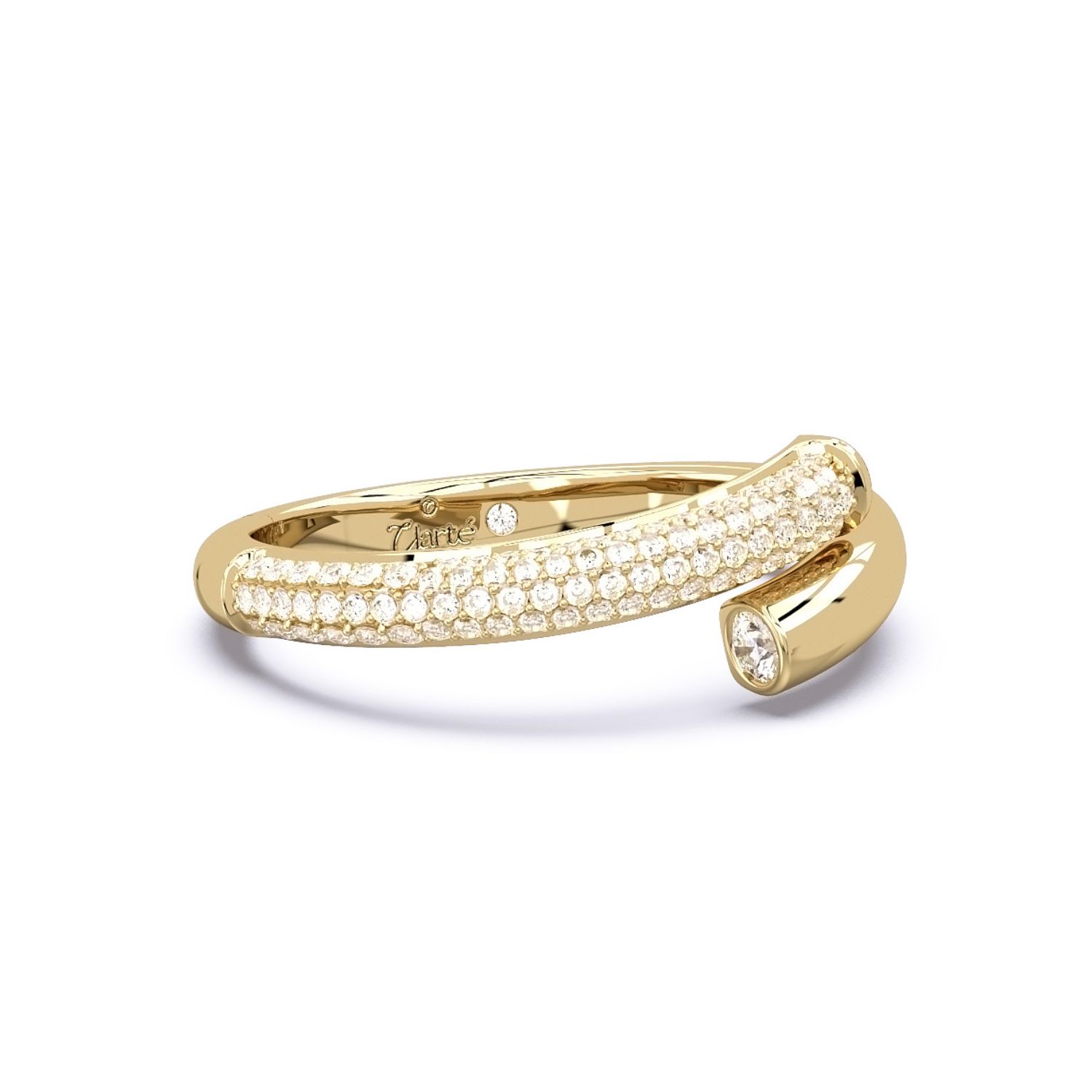 Women’s Gold Infinity Ring Clart