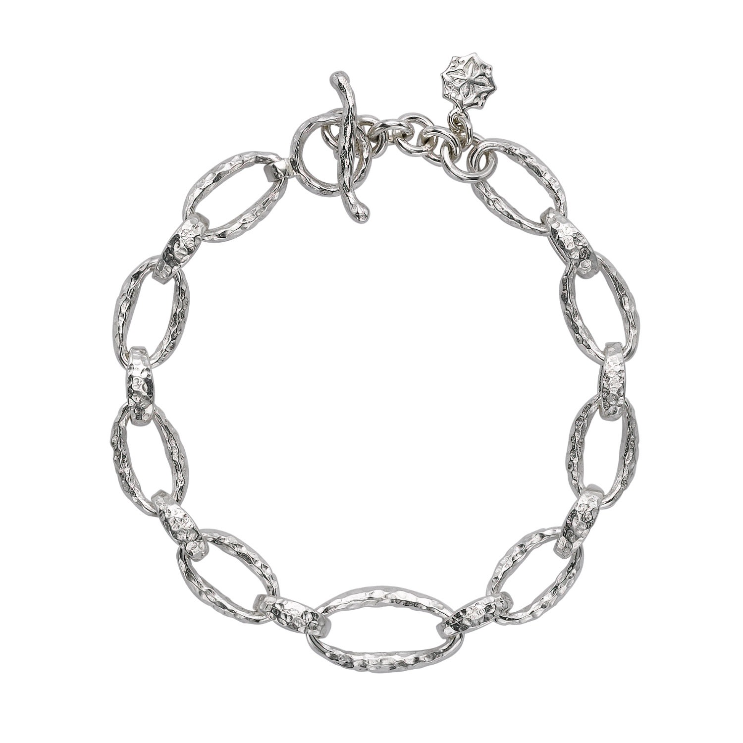 Women’s Oval Link Nomad Bracelet In Sterling Silver Dower & Hall