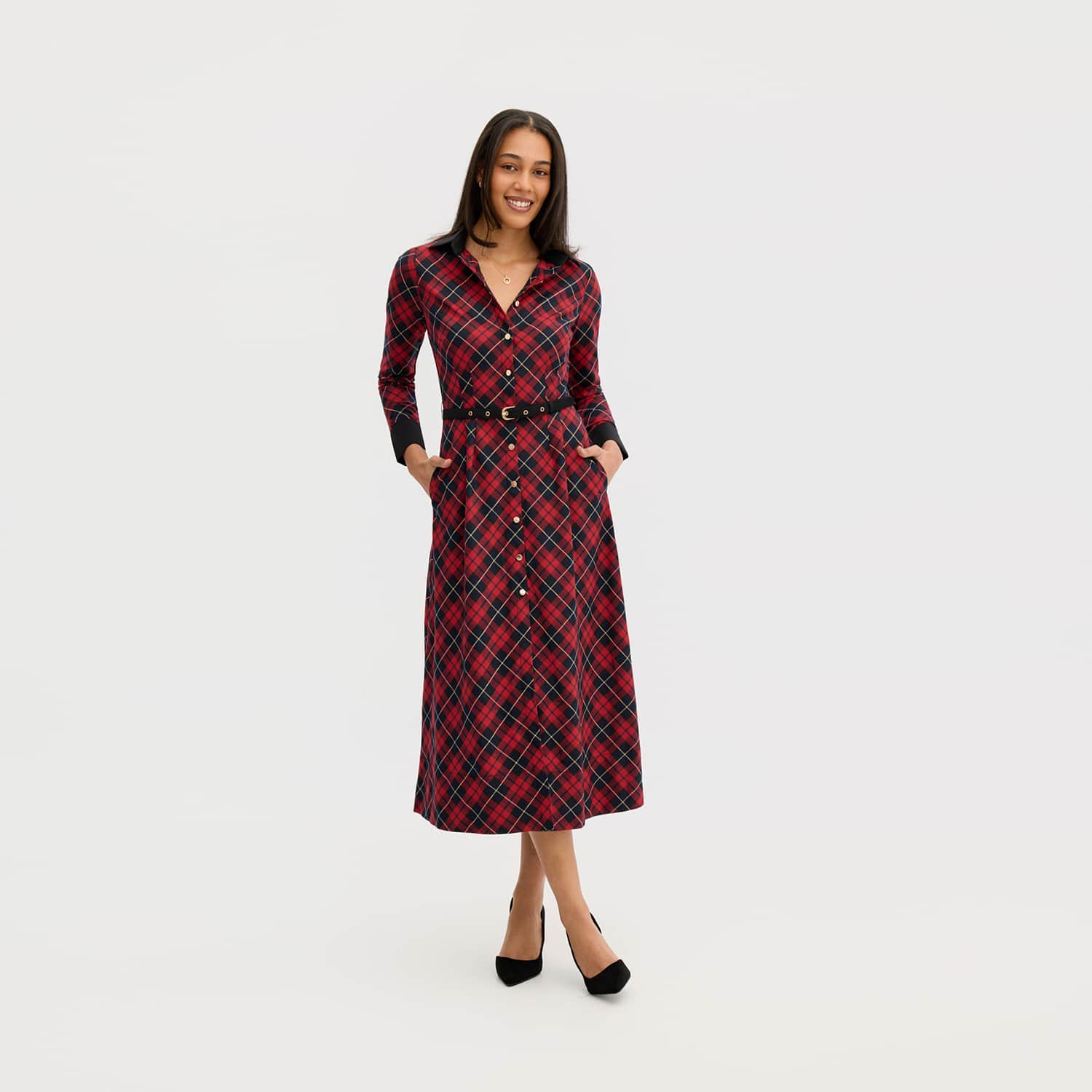 midi summer cotton dresses Costa Del Sol. Halterneck Cotton Dress – ELF