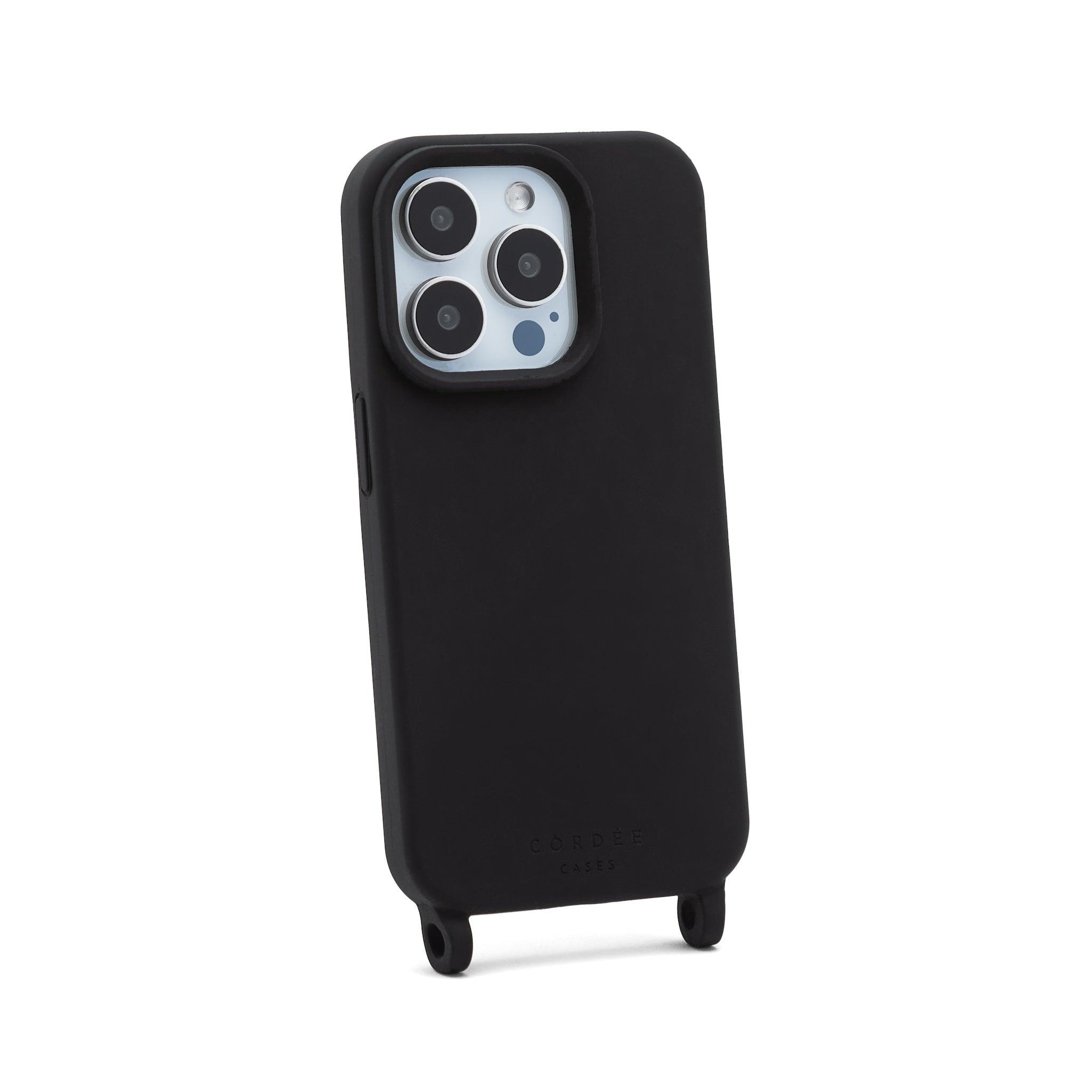 Cordée Cases Silicone Iphone Case Black
