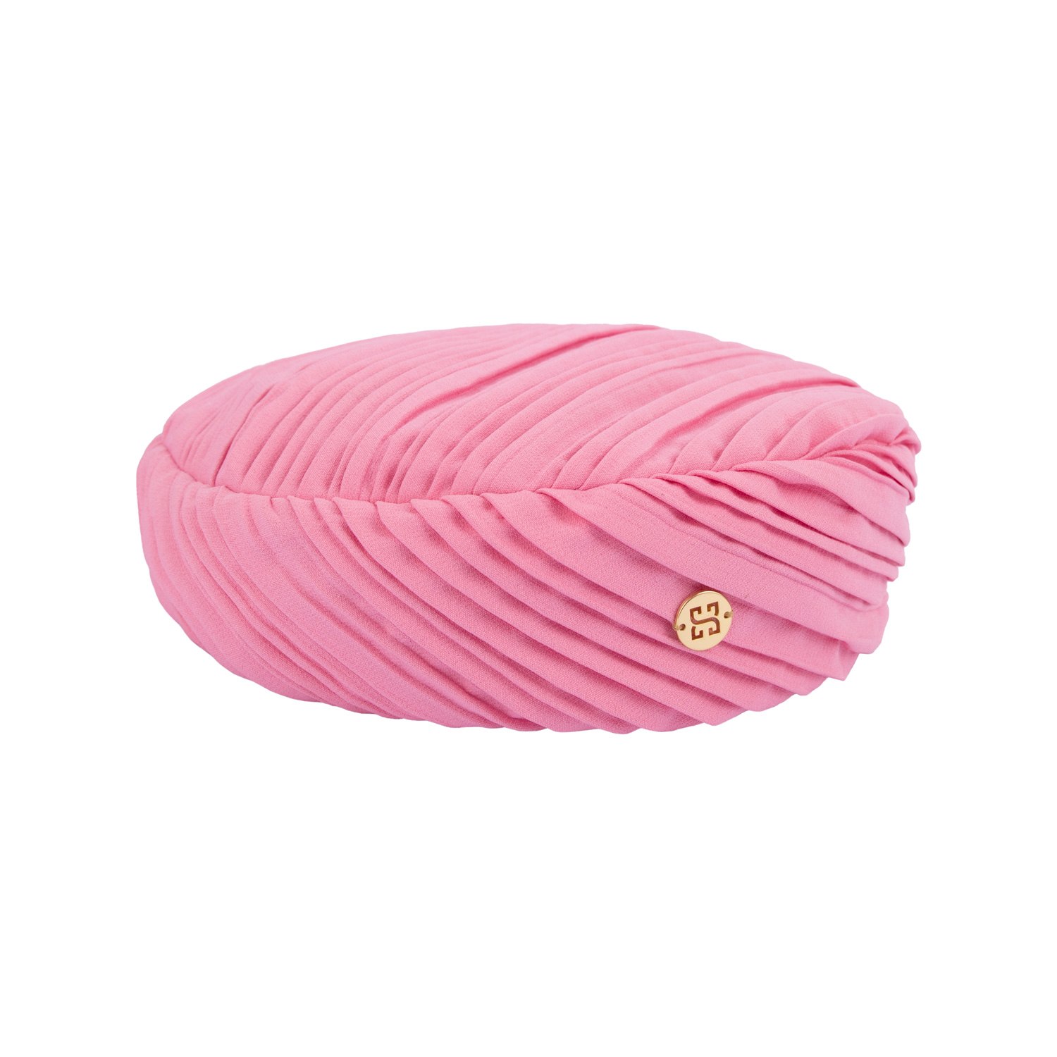 Women’s Pink / Purple Rosie - Pink Pleated Beret Hat Sibi Hats