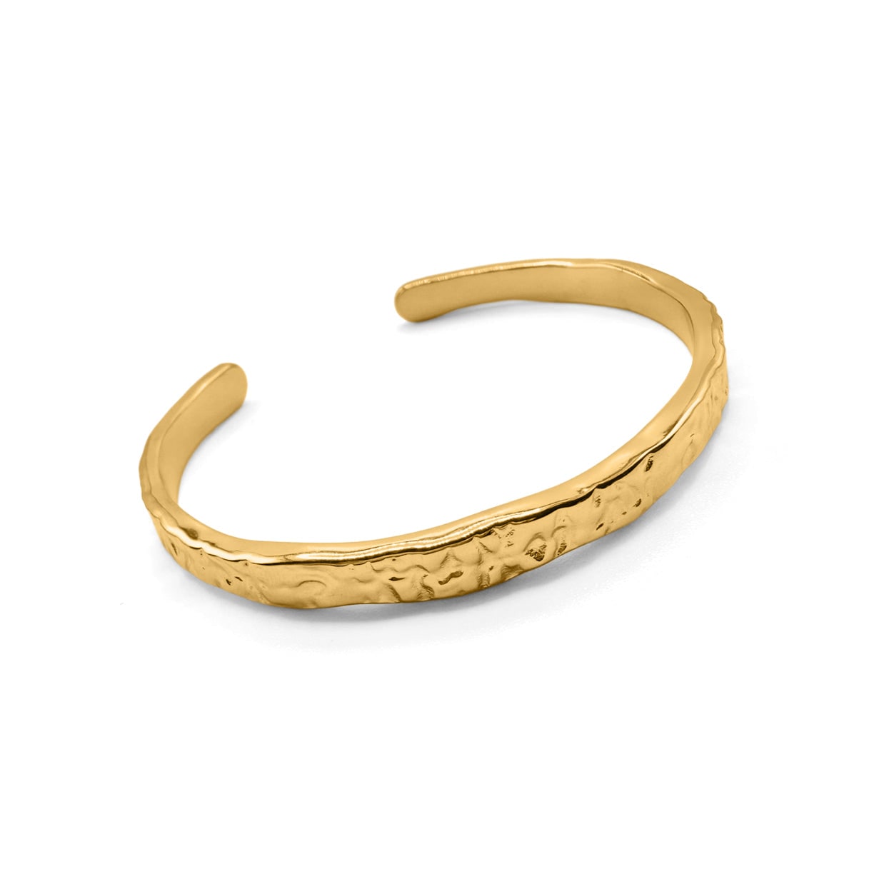 Ever Jewellery Women's Strike Gold Cuff Bracelet In Gold