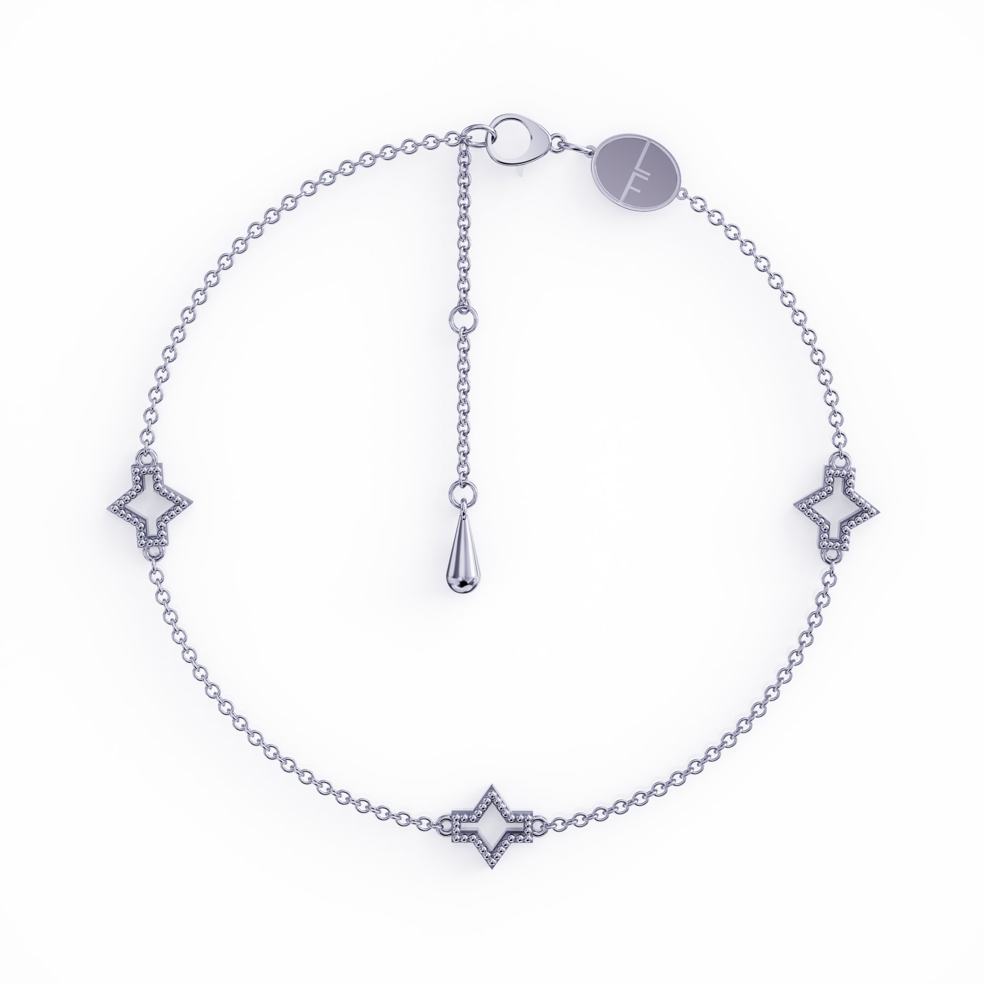 Linda Fiore Women's Starlite Silver Bracelet In Silver