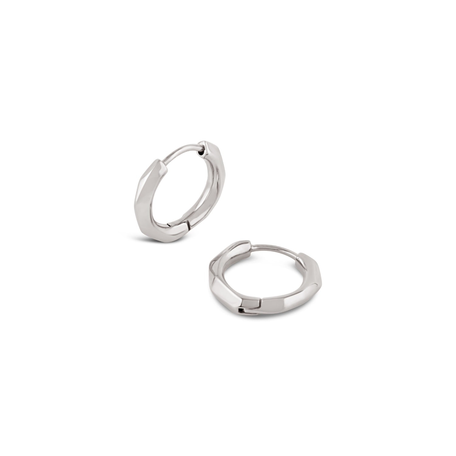 Dinny Hall Women's Silver Thalassa Mini Huggie Hoops