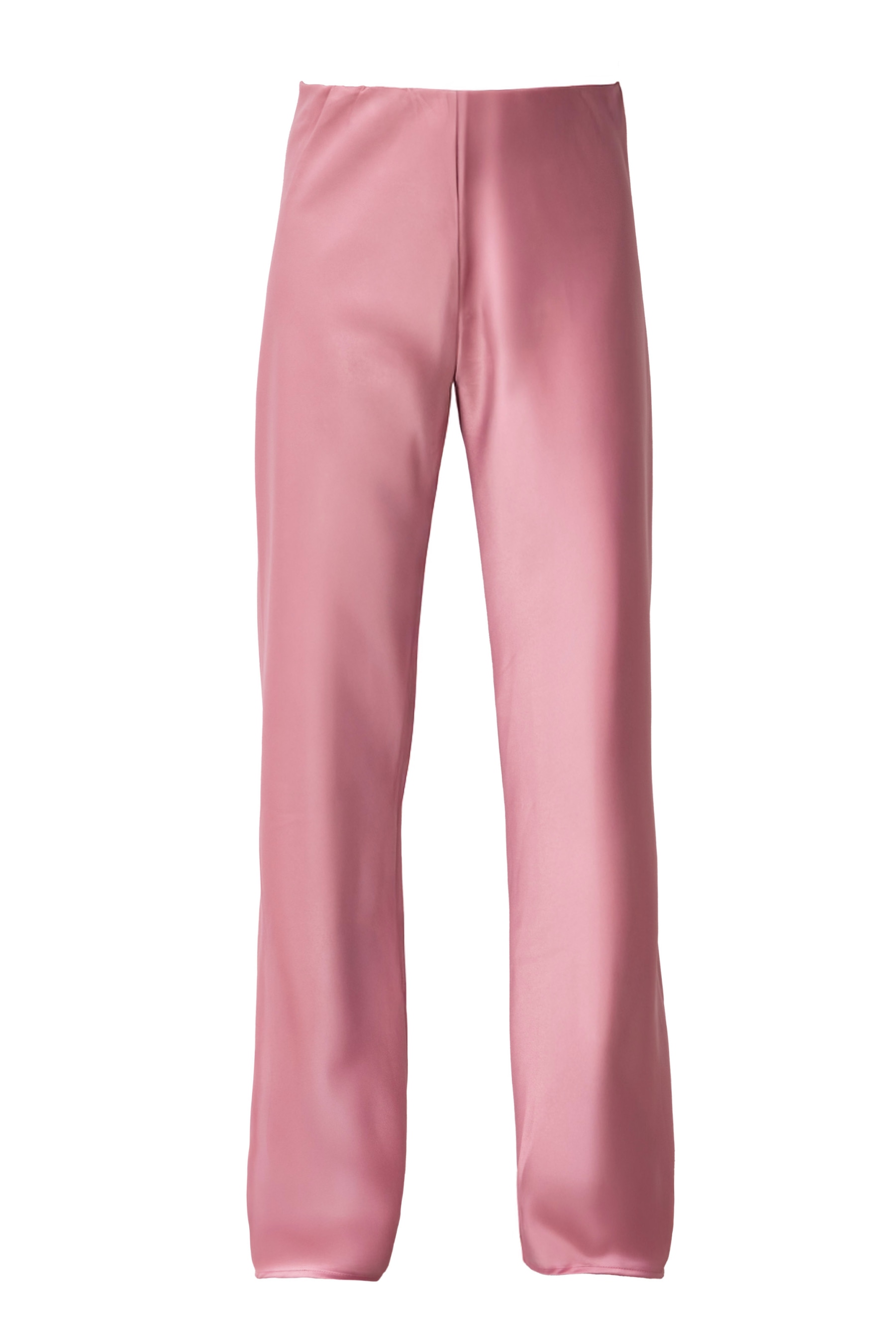 Self-adore Women's Olivette Satin Pants- Blush Pink In Pink