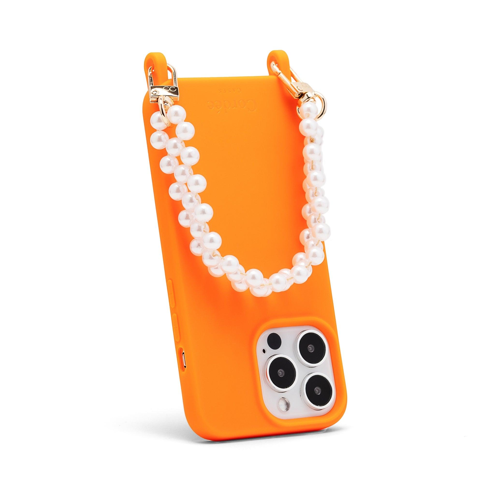 Cordée Cases White Chloe Pearl Wristlet