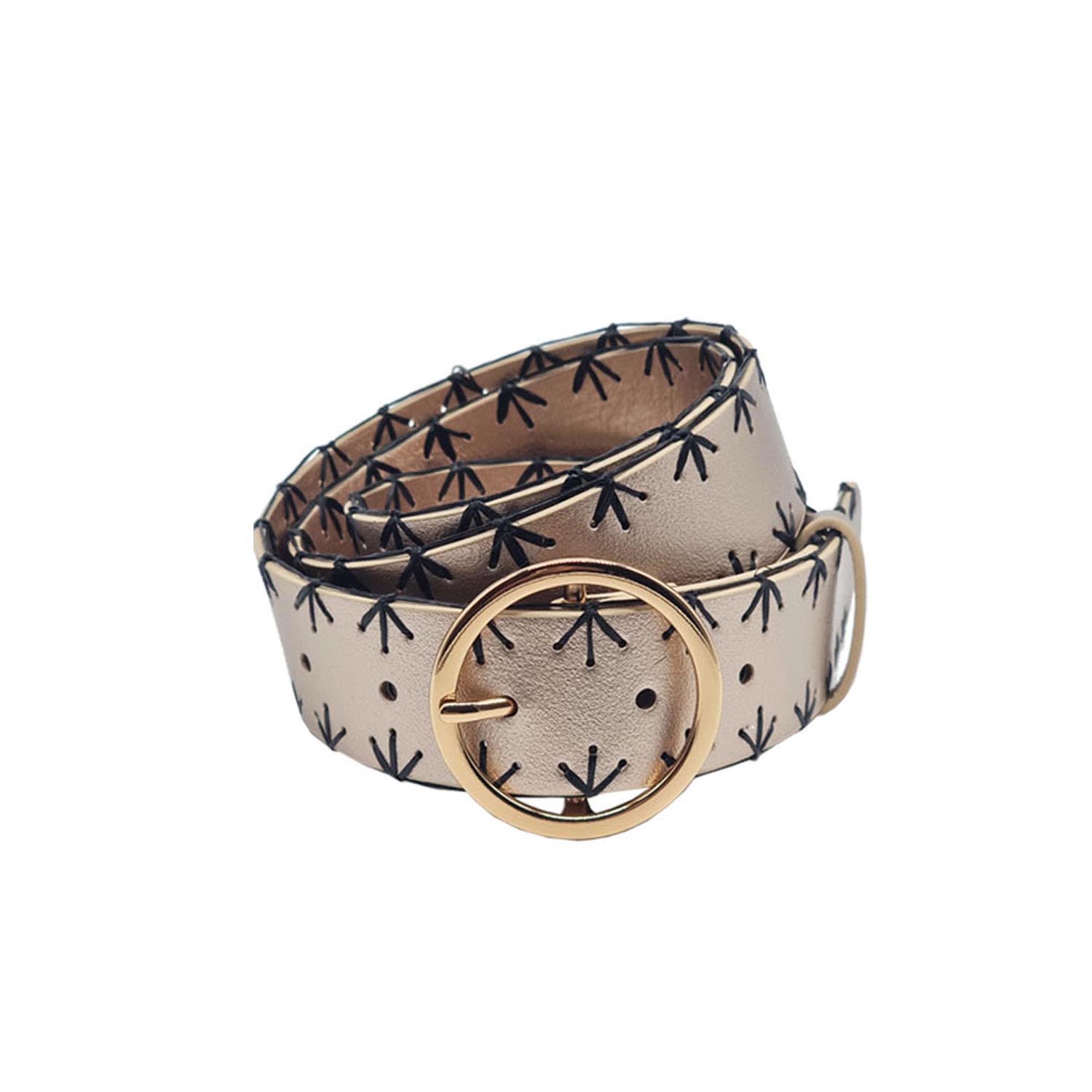 Nooki Design Women's Arizona Belt - Gold In Gold