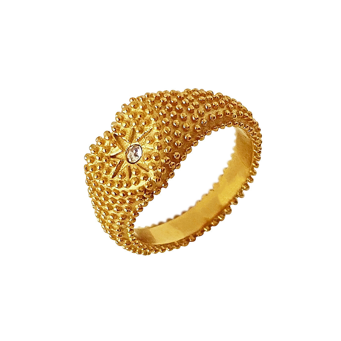 Smilla Brav Women's Gold The Star Love Ring In Gold