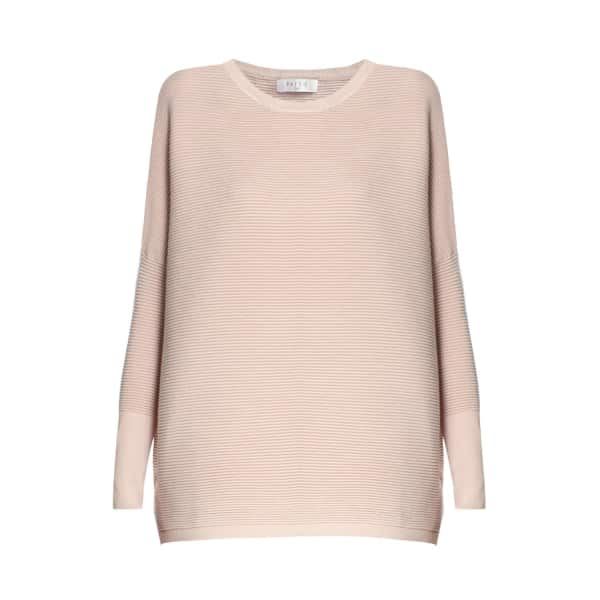 PAISIE Paisie Ribbed Jumper in Blush