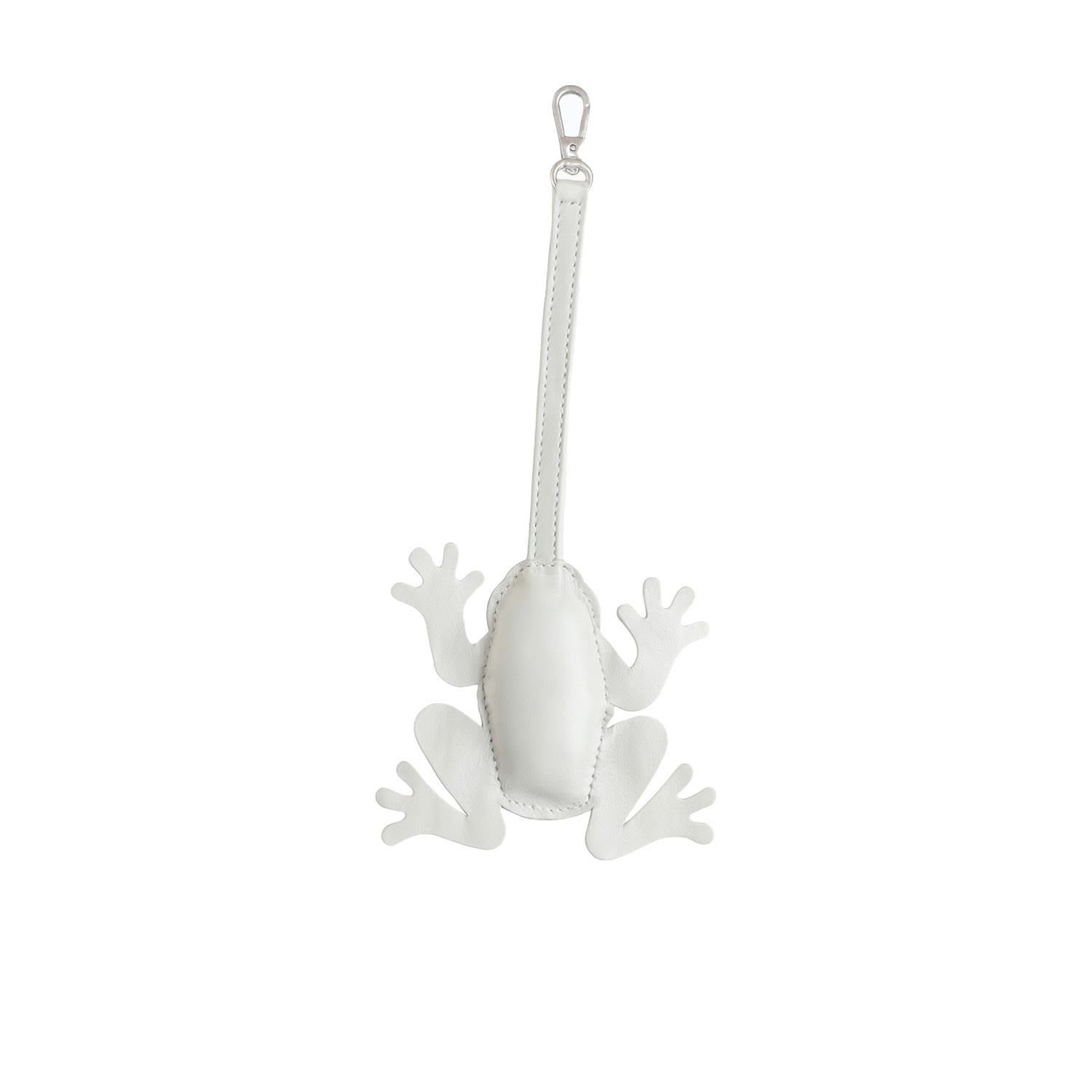 F3rog By Rana Women's White Frog Keychain In White