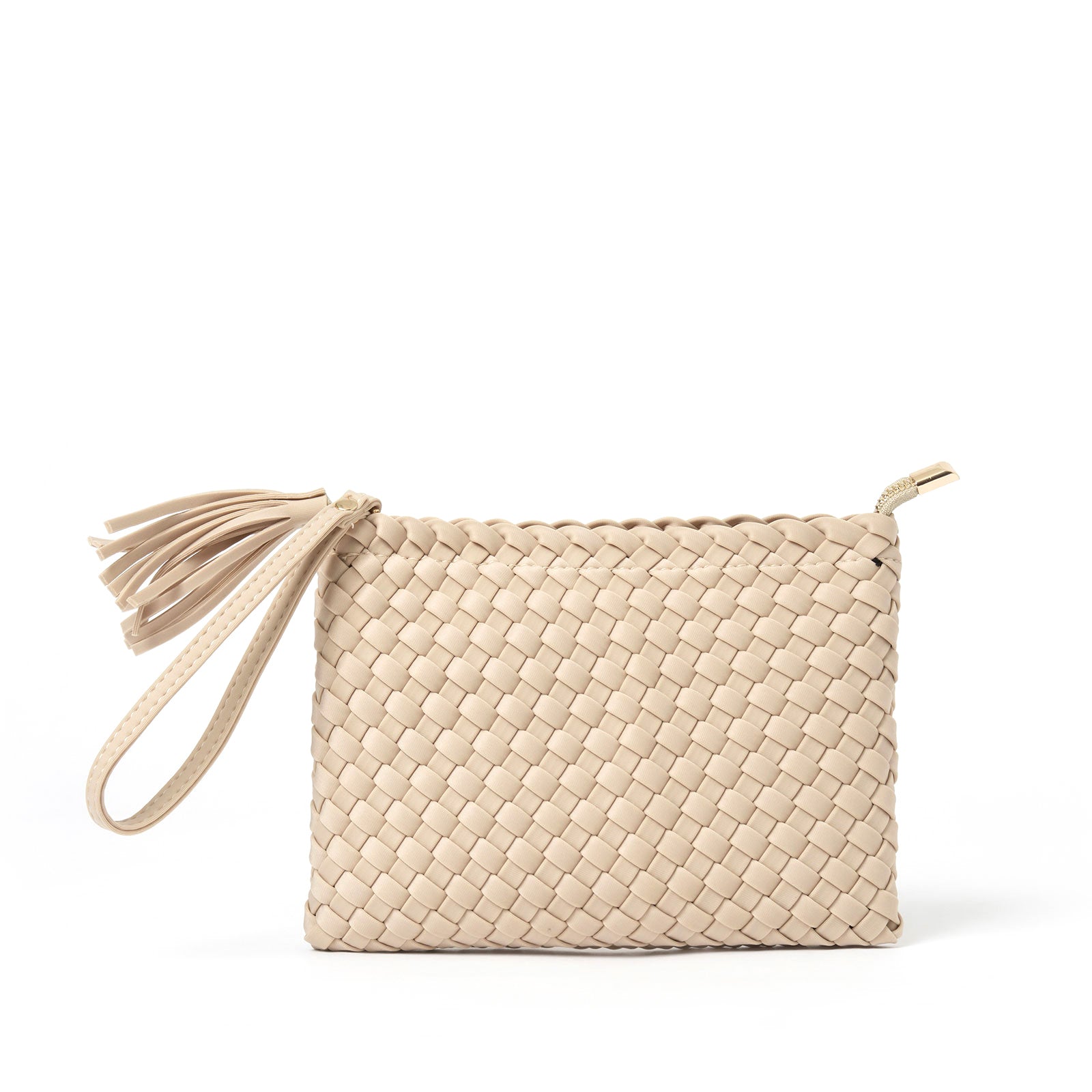 Women’s Neutrals Lavinia Clutch Bag - Cream One Size Arms of Eve