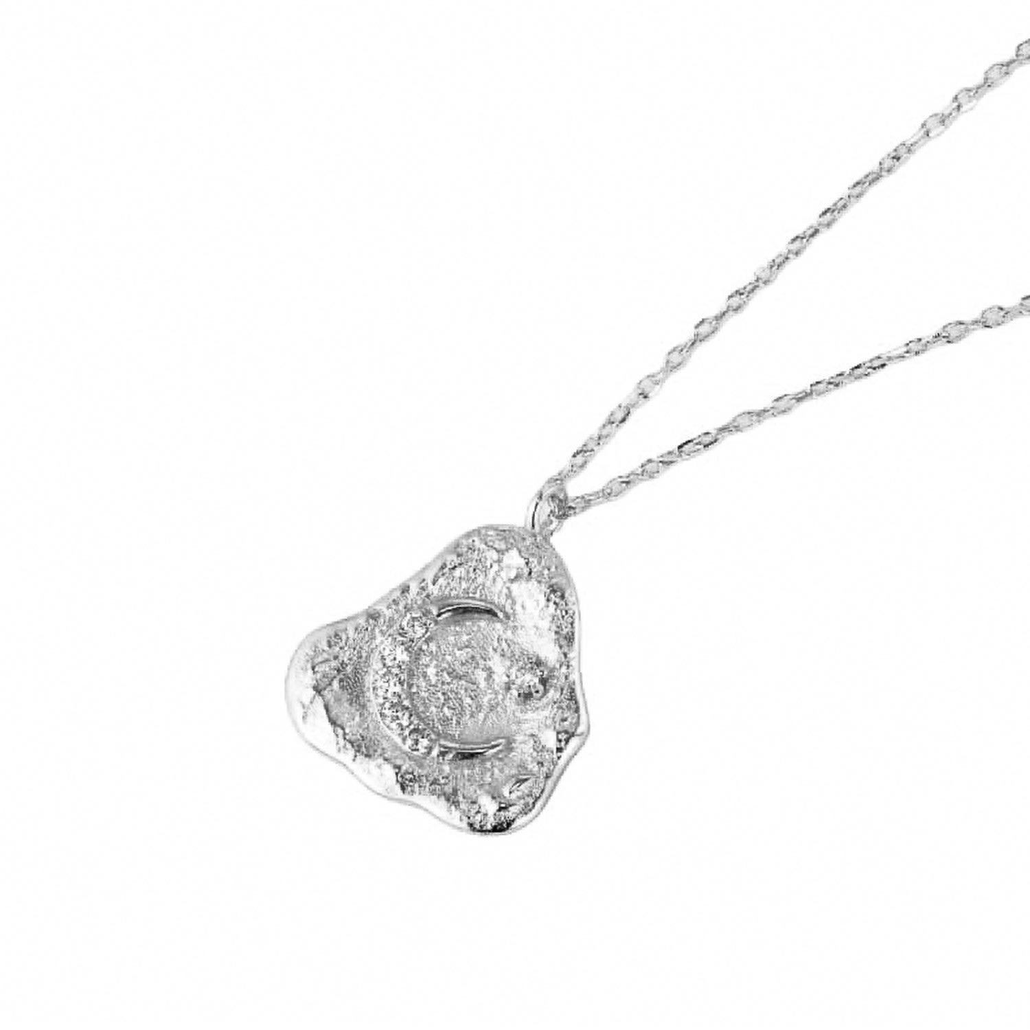 Aaria London Women's Luna Necklace - Silver