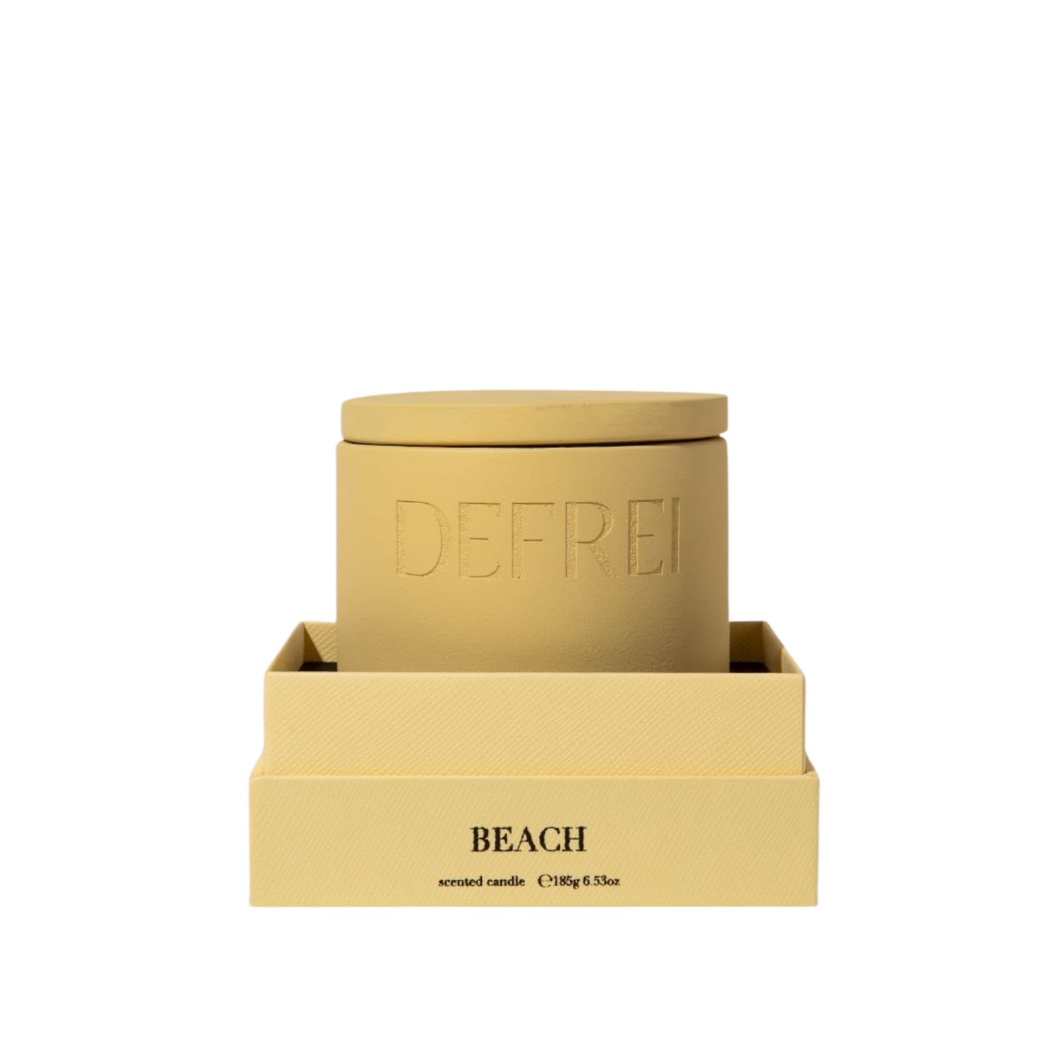 Defrei Yellow / Orange Beach Candle