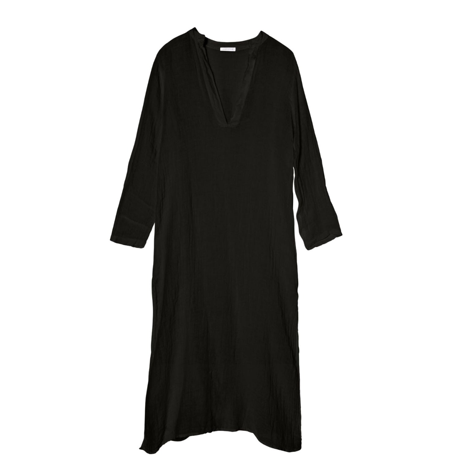 Women’s Neutrals / Black The Maxine Dress In Black One Size Marché