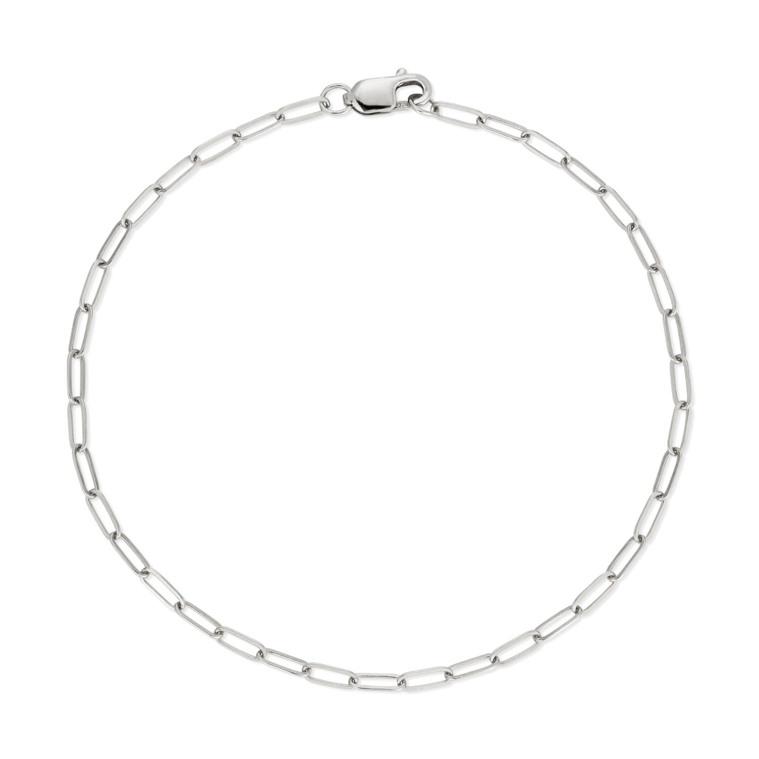 Women’s Element Short Link Bracelet - 14K White Gold Maya Brenner