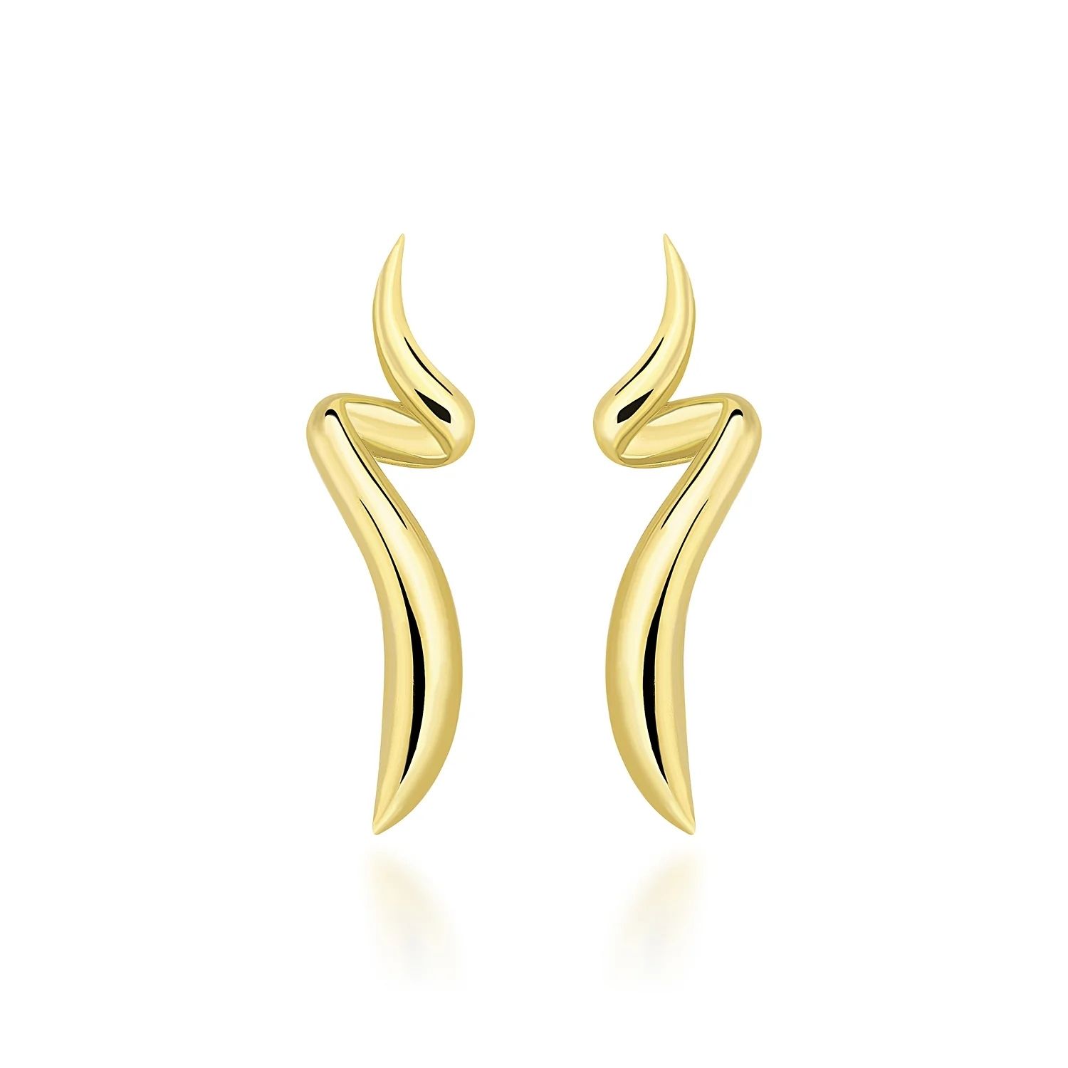 Tiron Women's Gold Caelivra Earing